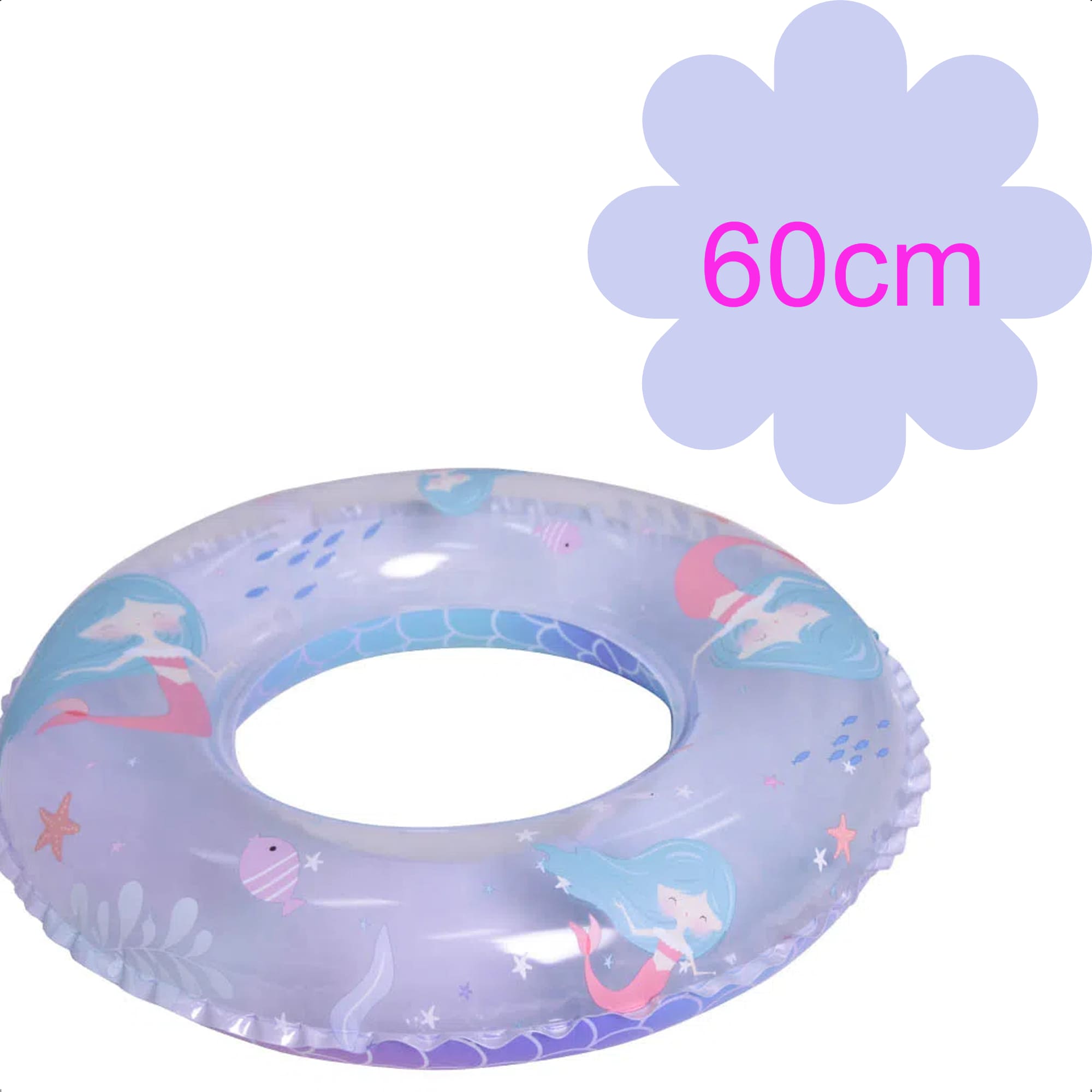 Boia Infantil Princesa Sereia 60cm Tamanho Único Piscina Ou Praia - Atrio ES295