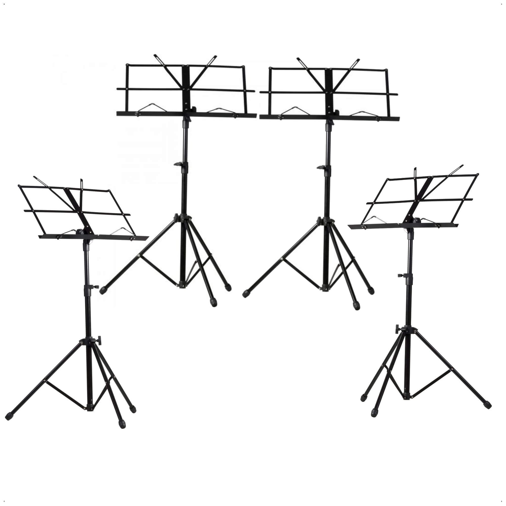 COMP Kit 4 Suportes para Partitura Preto Hayonik - SP100 54848