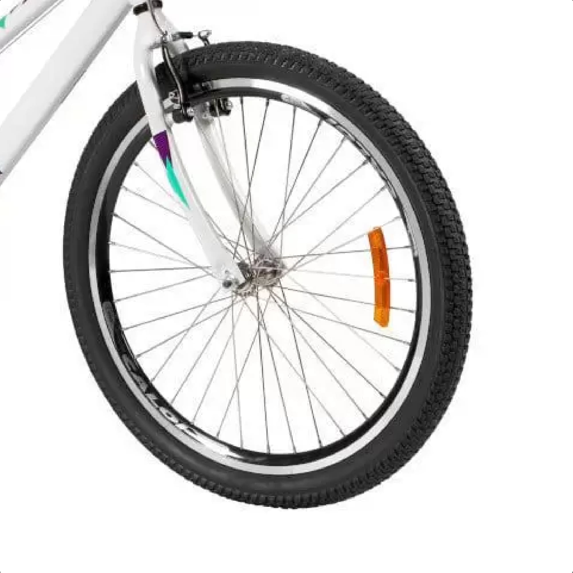 Bicicleta Infantil Caloi Aro 24 Ceci 21 Marchas T13R24V21 A21 Freio V-Brake Branco 004296.19006