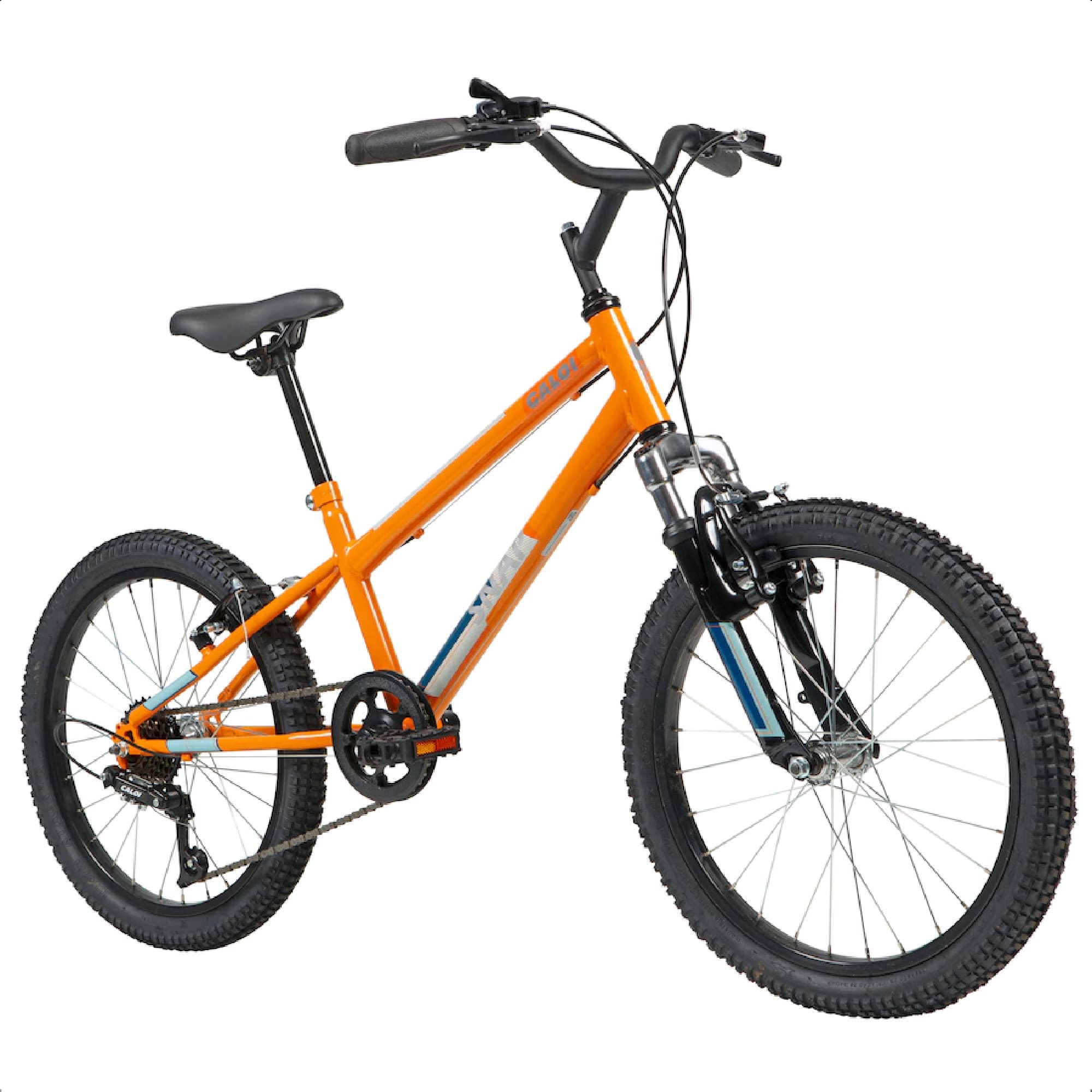 Bicicleta Infantil Aro 20 Snap T11R20V7 PWR A22 Corrente HV-500 7 Velocidades Amarelo Caloi 004638.19008