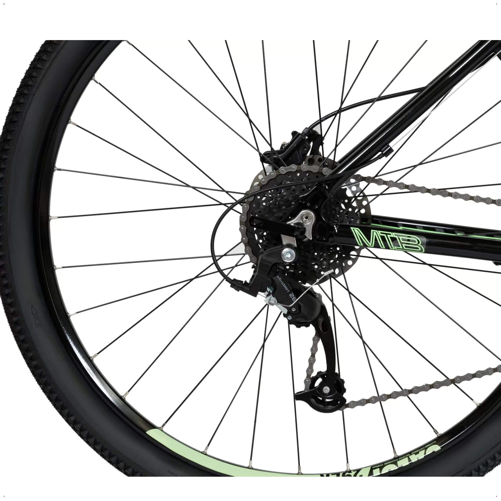 Bicicleta Caloi Aro 29 Flex 21 Marchas 24 velocidades Até 100kg Preto Freios Hidráulicos TMR29V24 004645.19005