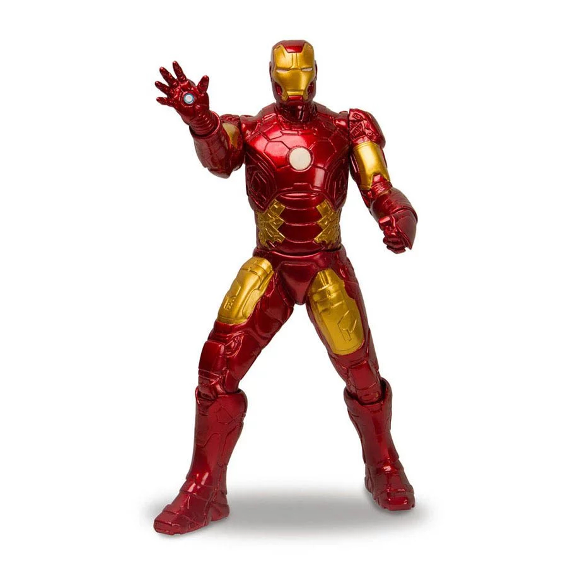 Boneco Homem De Ferro Gigante 45cm Articulado Avengers Revolution Plástico Resistente Mimo - 0515