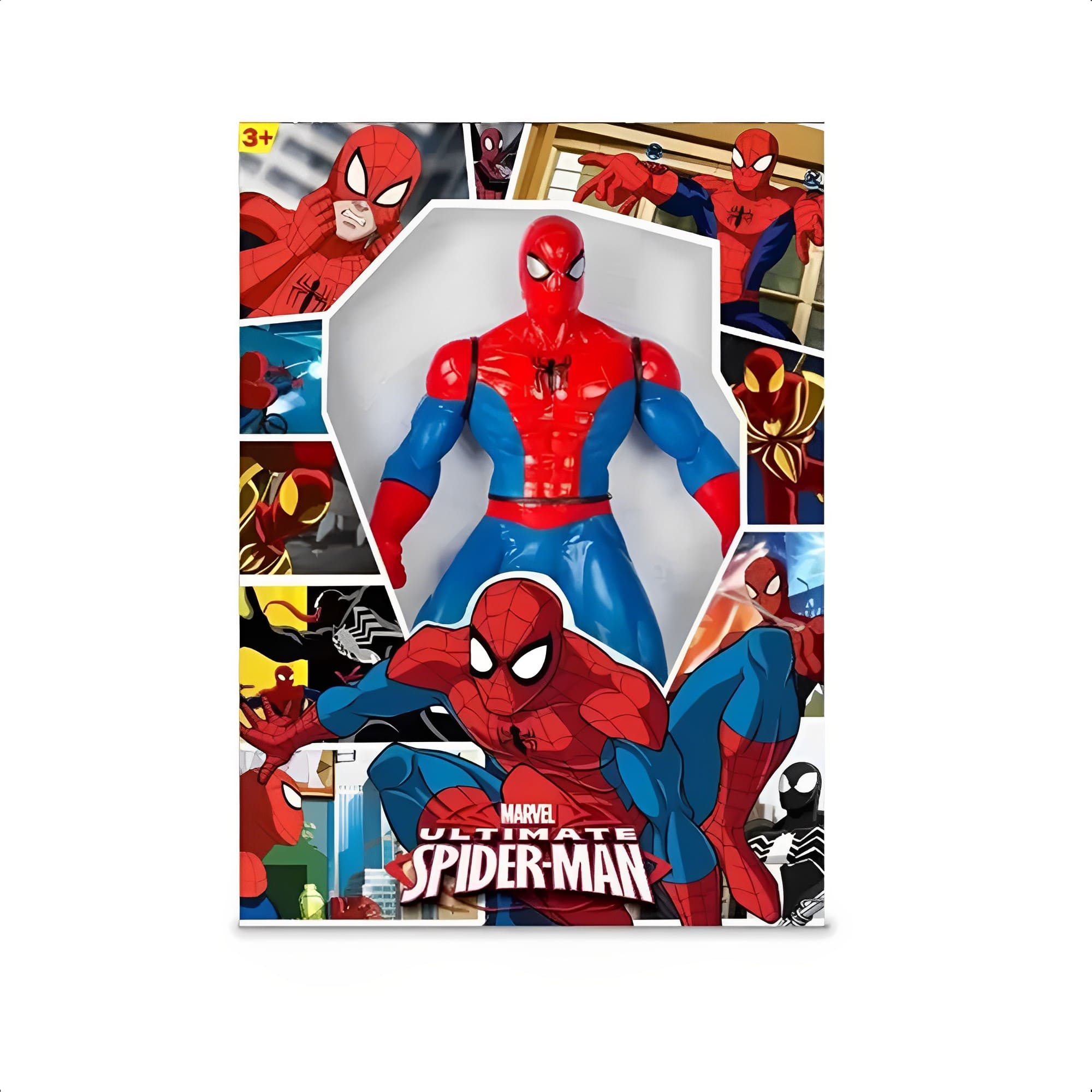 Brinquedo Boneco Homem Aranha 45cm Articulado Revolution Material Resistente Mimo Toys - 0520