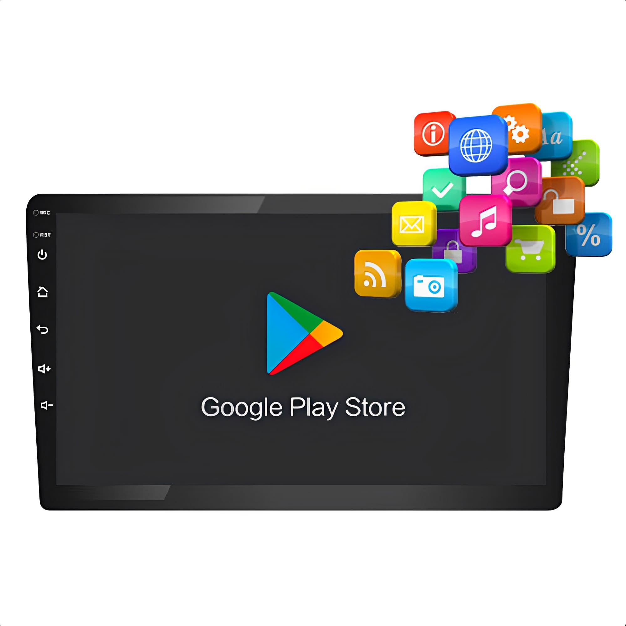 Som Automotivo Central Multimídia 10 Polegadas Android GPS Wifi FM Bluetooth Roadstar - RS-1002BR