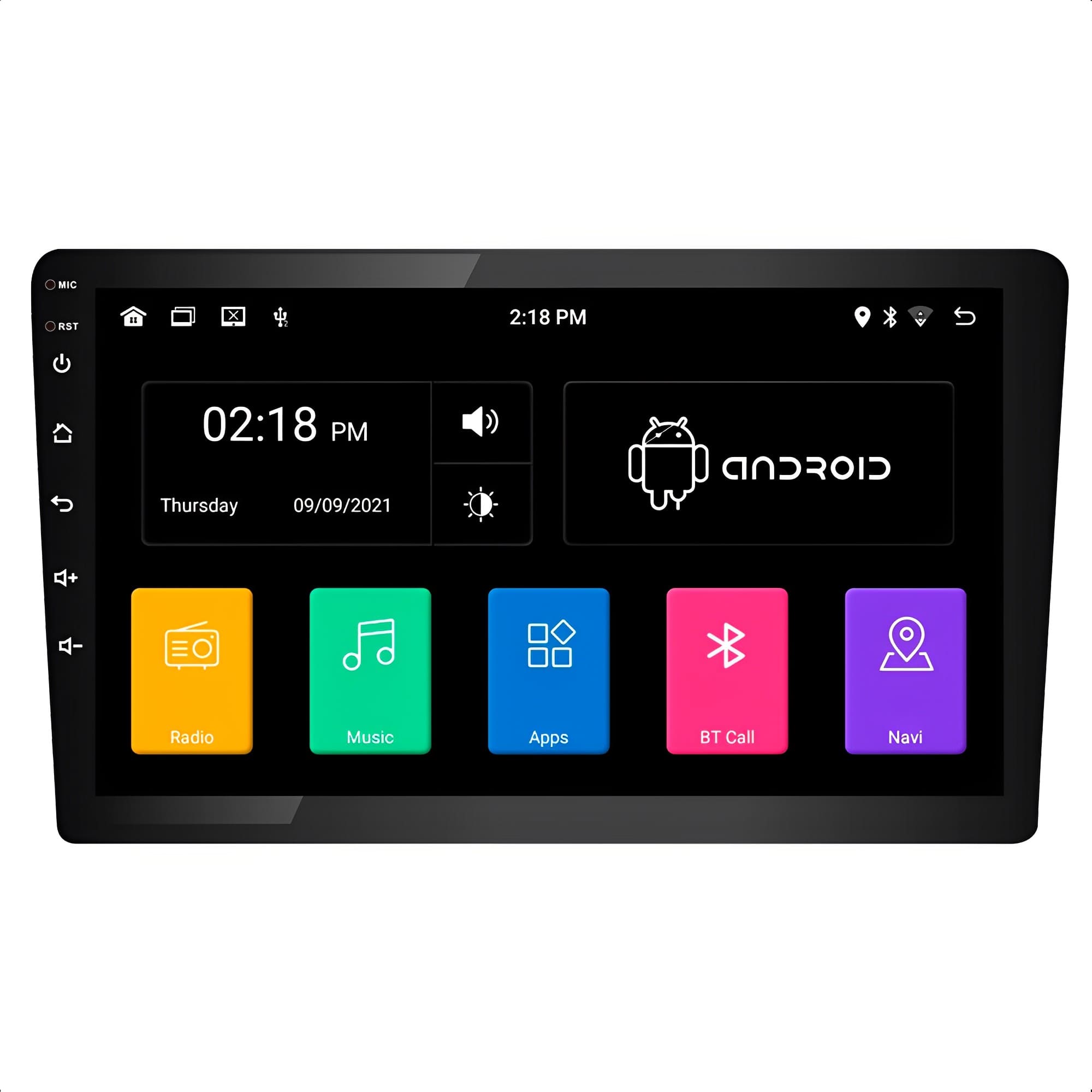 Som Automotivo Central Multimídia 10 Polegadas Android GPS Wifi FM Bluetooth Roadstar - RS-1002BR