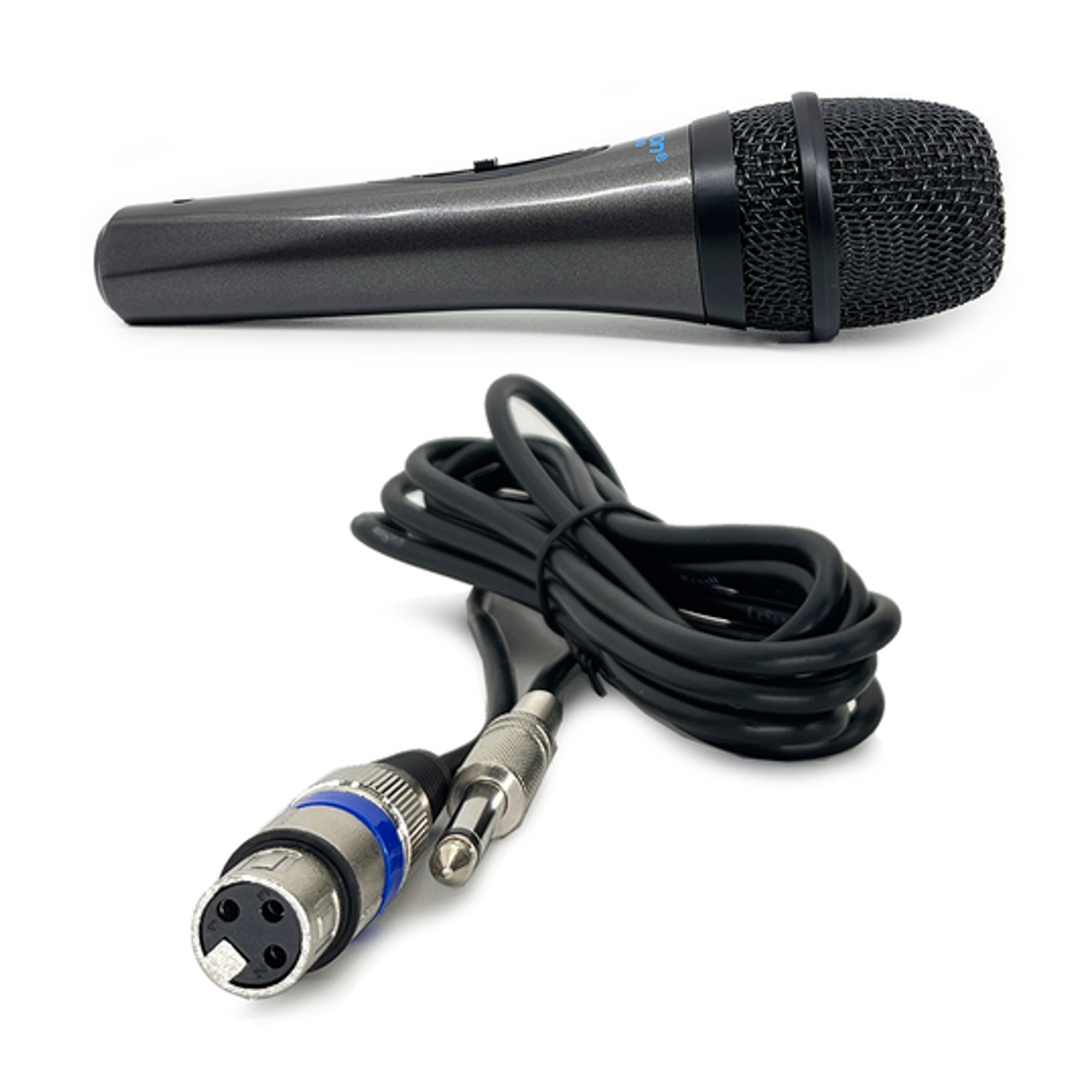 Microfone Profissional LS-300 Cardioide c/ Cabo de 3m Dinâmico 600 Ohms 70 a 12KHz Leson - 2AM002082