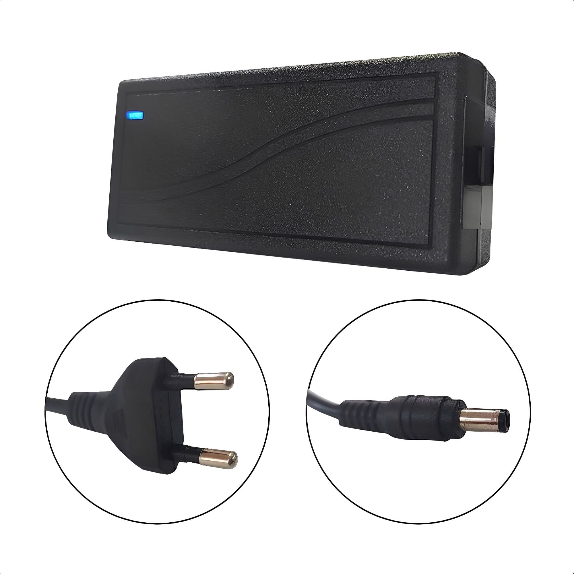 Arandela Ativa + Passiva 140W Total 6 Pol. Bivolt Bluetooth Redonda Sistema de Som TSR - 2LSREDBR