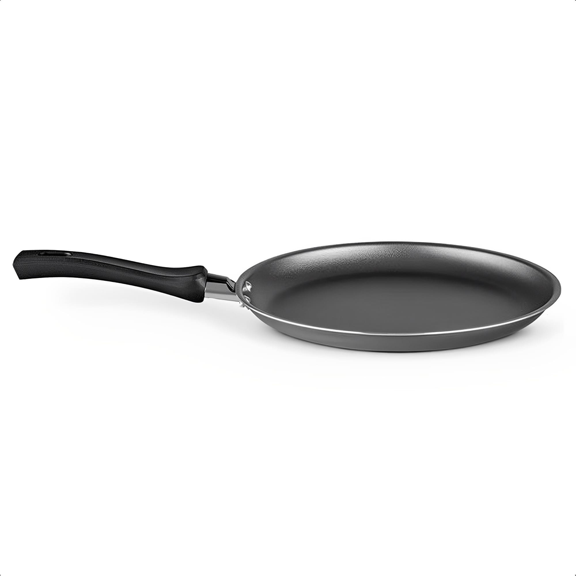 Tapioqueira e Panquequeira Antiaderente 22cm com Cabo de Baquelite Antitérmico Grafite MTA - 352