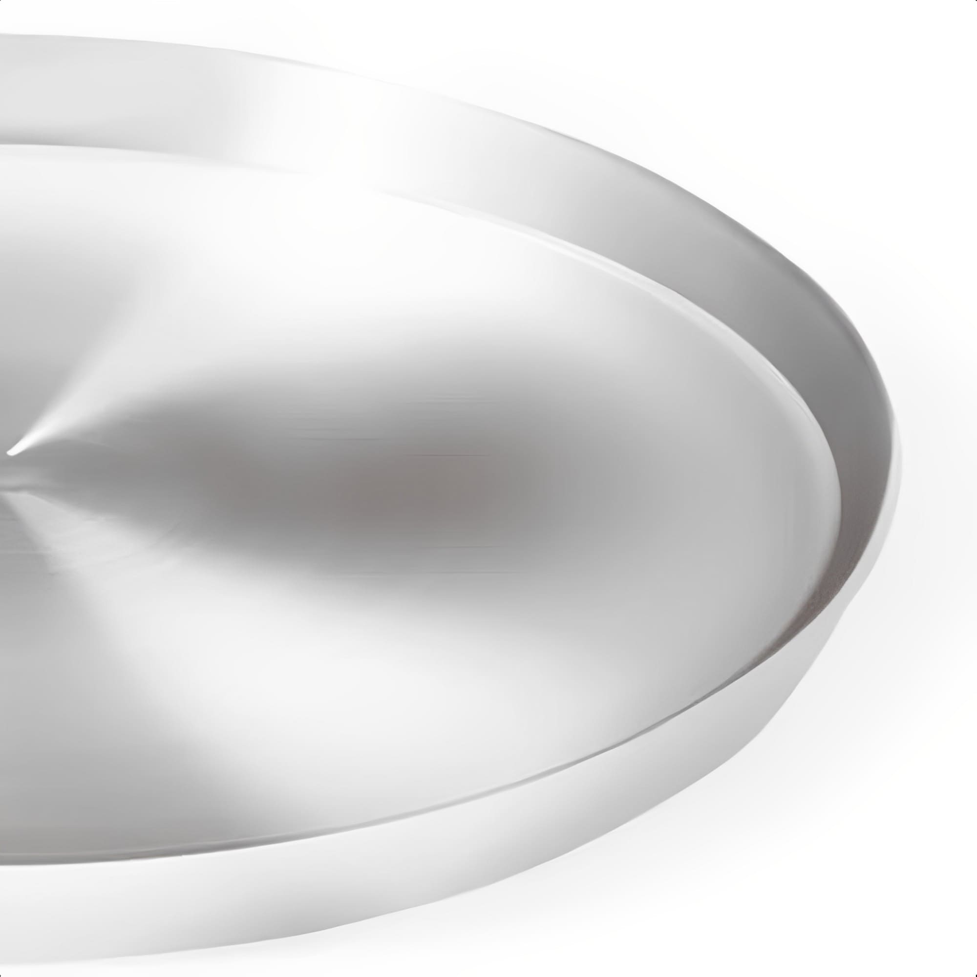Forma de Pizza Lisa 1,1L em Alumínio Cristal Mais Sabor Crocância N30 Cozinha MTA - 152