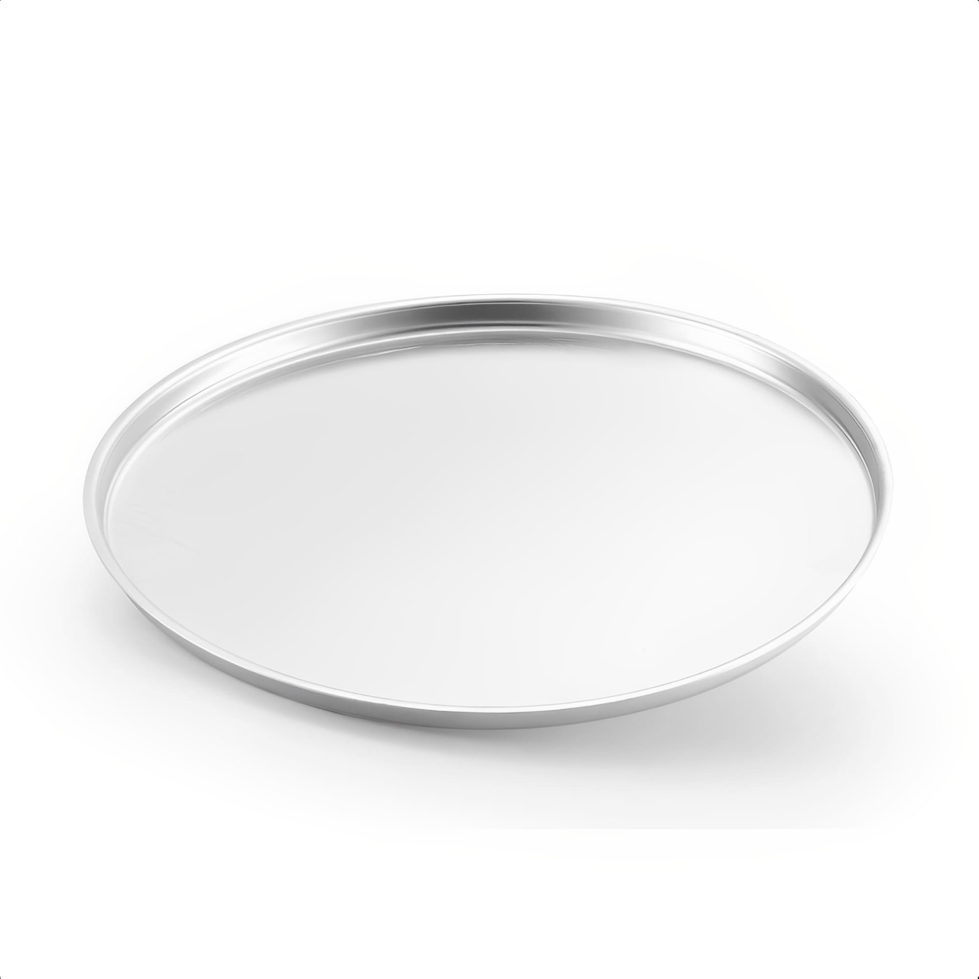 Forma de Pizza Lisa 1,5L 35cm Alumínio Cristal Mais Sabor Crocância N35 Cozinha MTA - 125