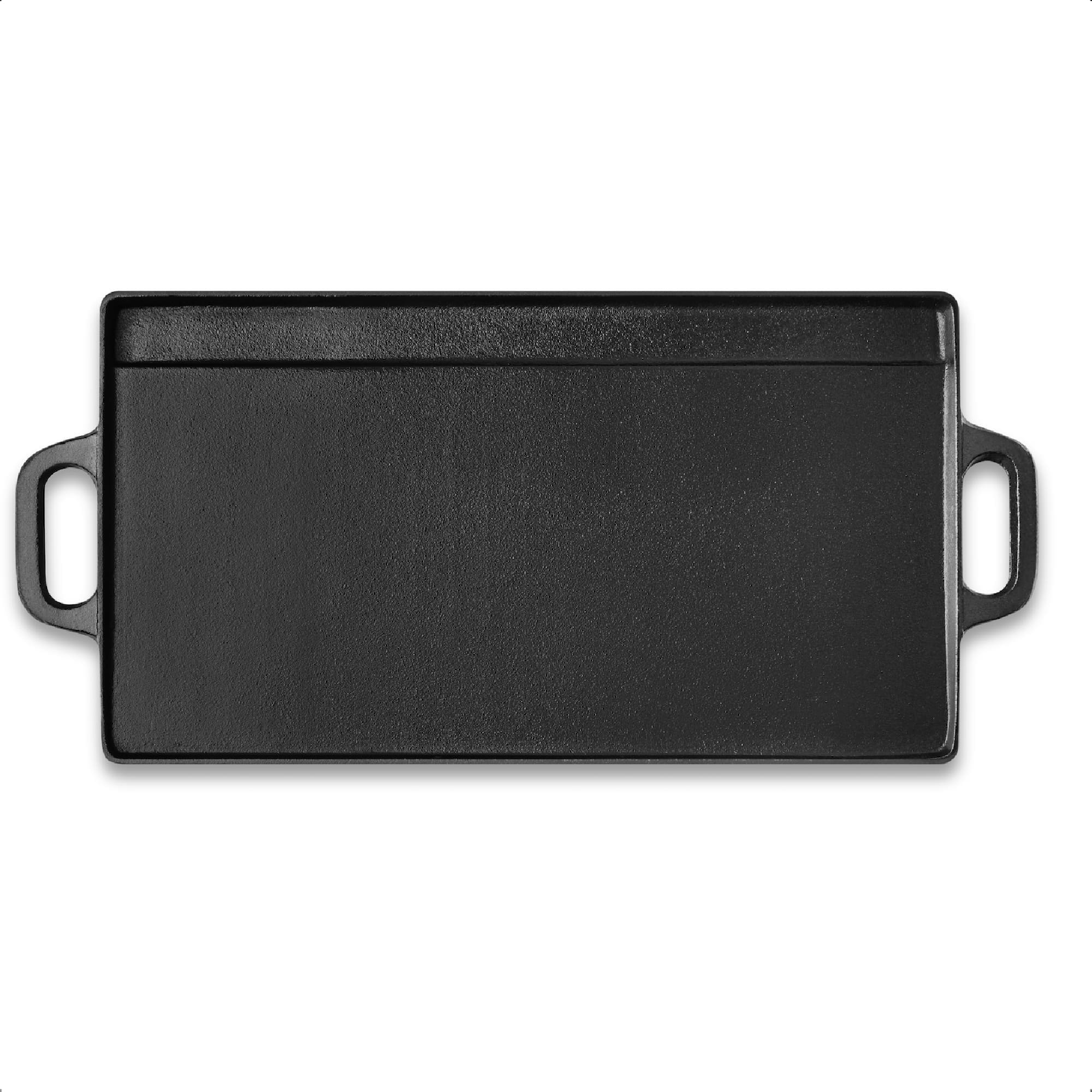 Chapa de Ferro Grill Reversível para Forno Churrasqueira Alta Durabilidade 51x23cm Preto MTA - 8320