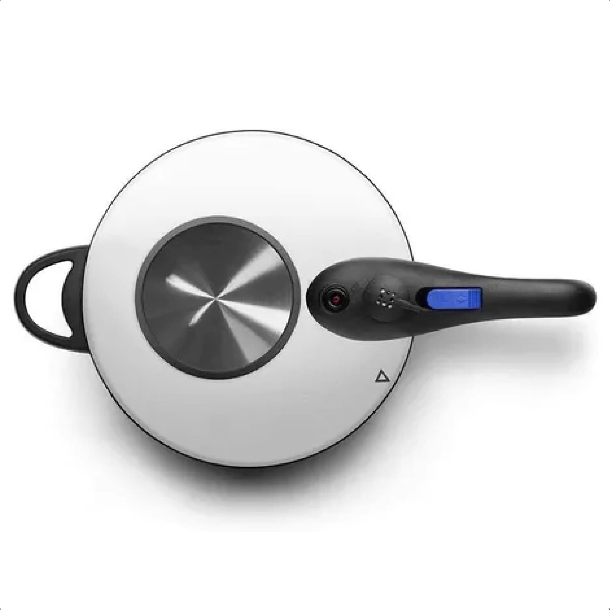 Panela de Pressão 6L 22cm Inox Visor Cozimento Rápido Trava de Segurança Fundo Triplo MTA - 6020