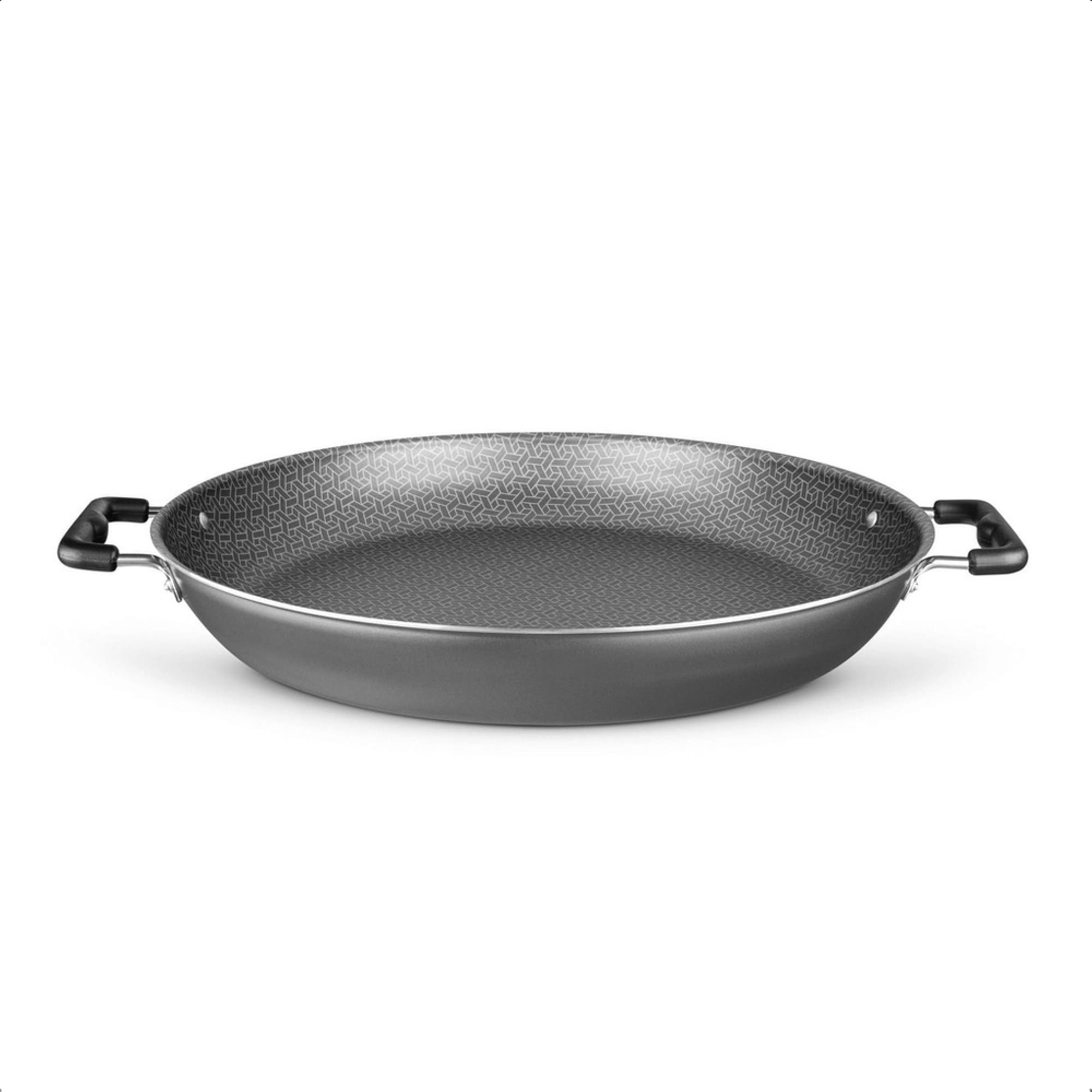 Panela Supra Paellera 4,6 Litros 36cm Antiaderente Grafite Sem Tampa Superflon Ultra Cozinha MTA 982