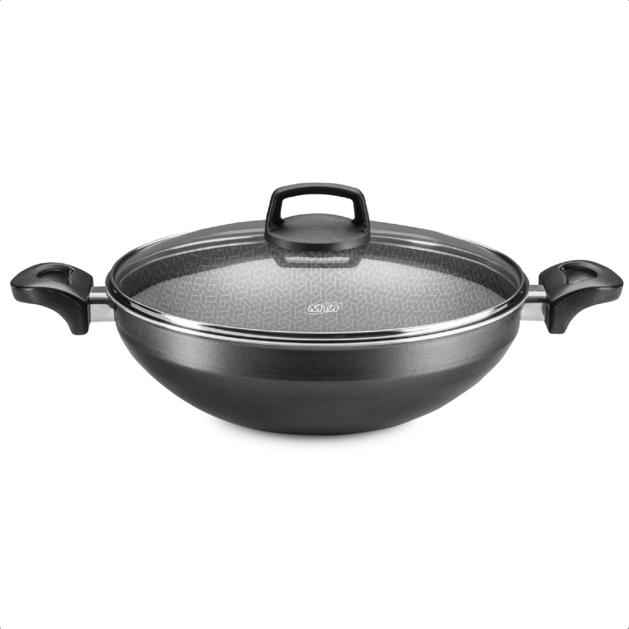 Panela Wok Supra 4,3L 28Cm Antiaderente Superflon Ultra 7 Camadas Alça Resistente Ao Calor MTA 950