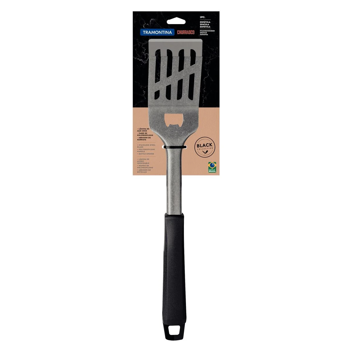 COMP Kit Panela Frigideira Wok Antiaderente 4,3L MTA + Espatula Tramontina