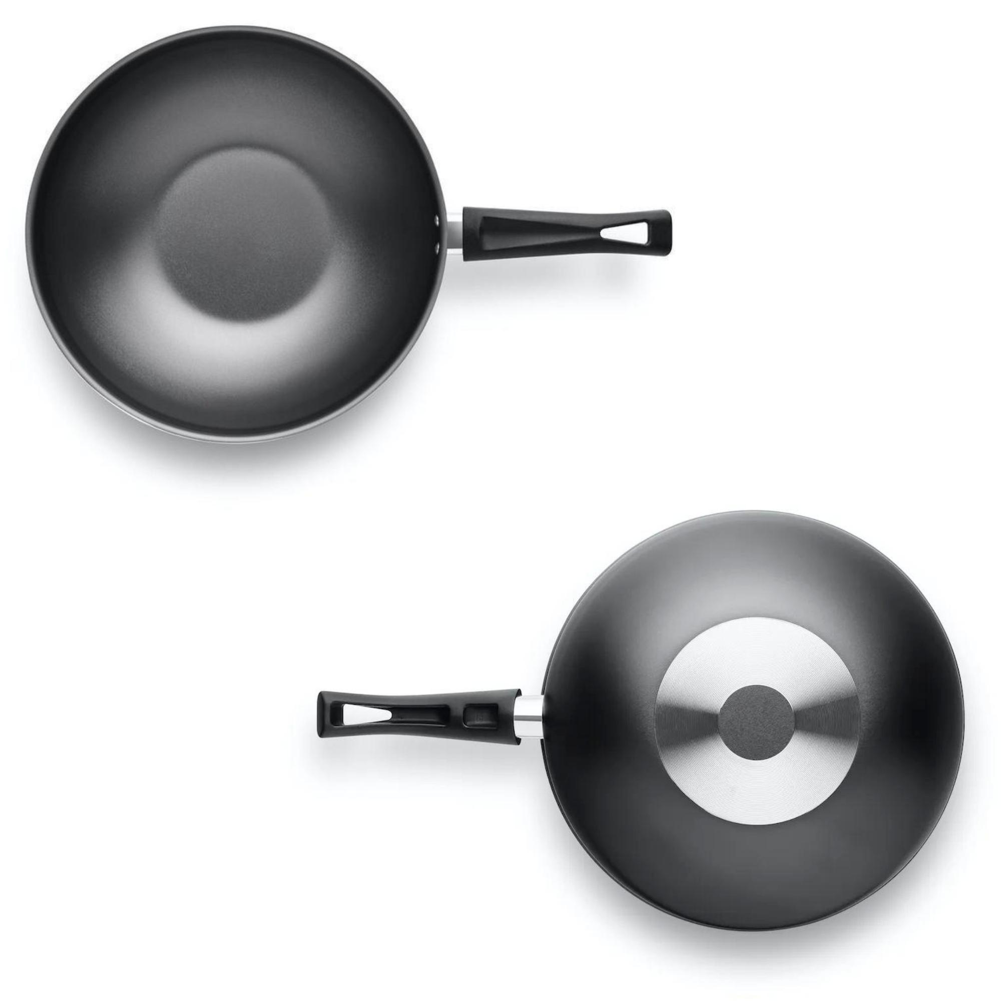 COMP Kit Panela Frigideira Wok Antiaderente 4,3L MTA + Espatula Tramontina