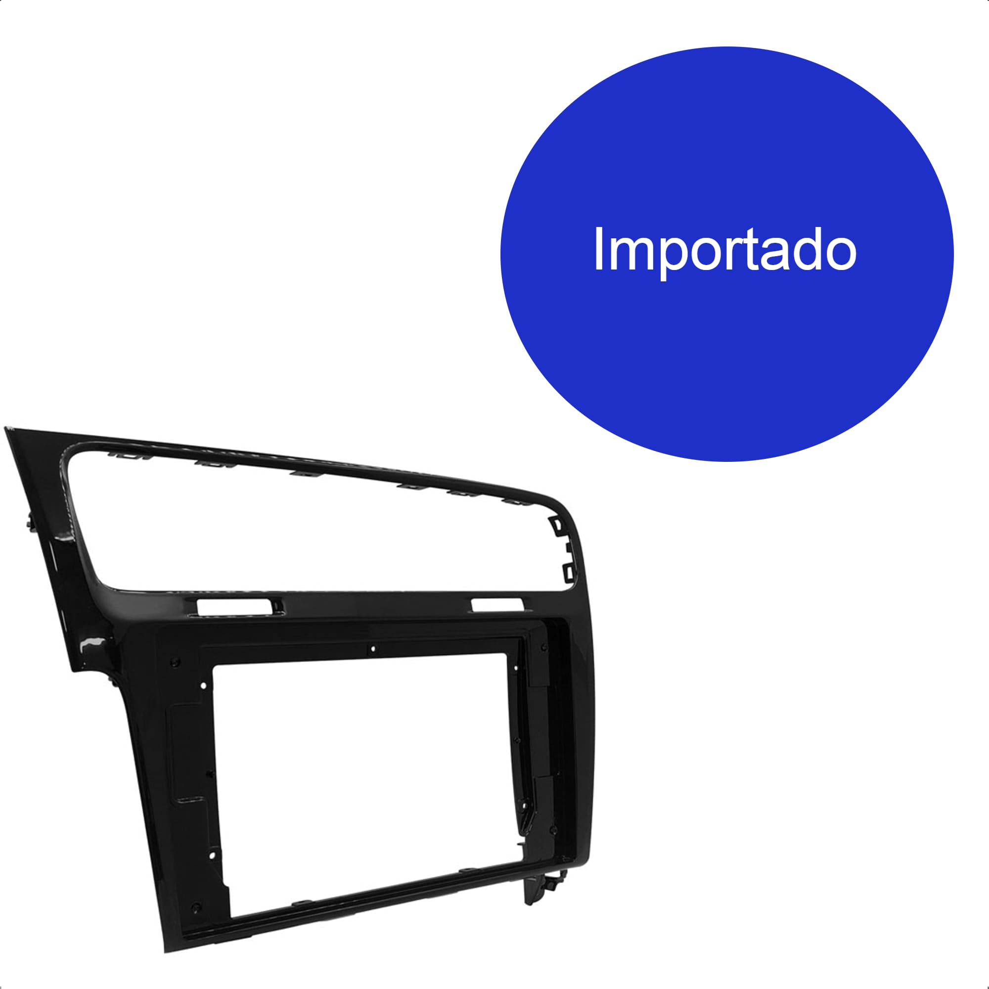 Moldura 10 Polegadas Black Piano Golf 2014 / 2015 / 2016 / 2017 / 2018 / 2019 Expex - EPX10VW002