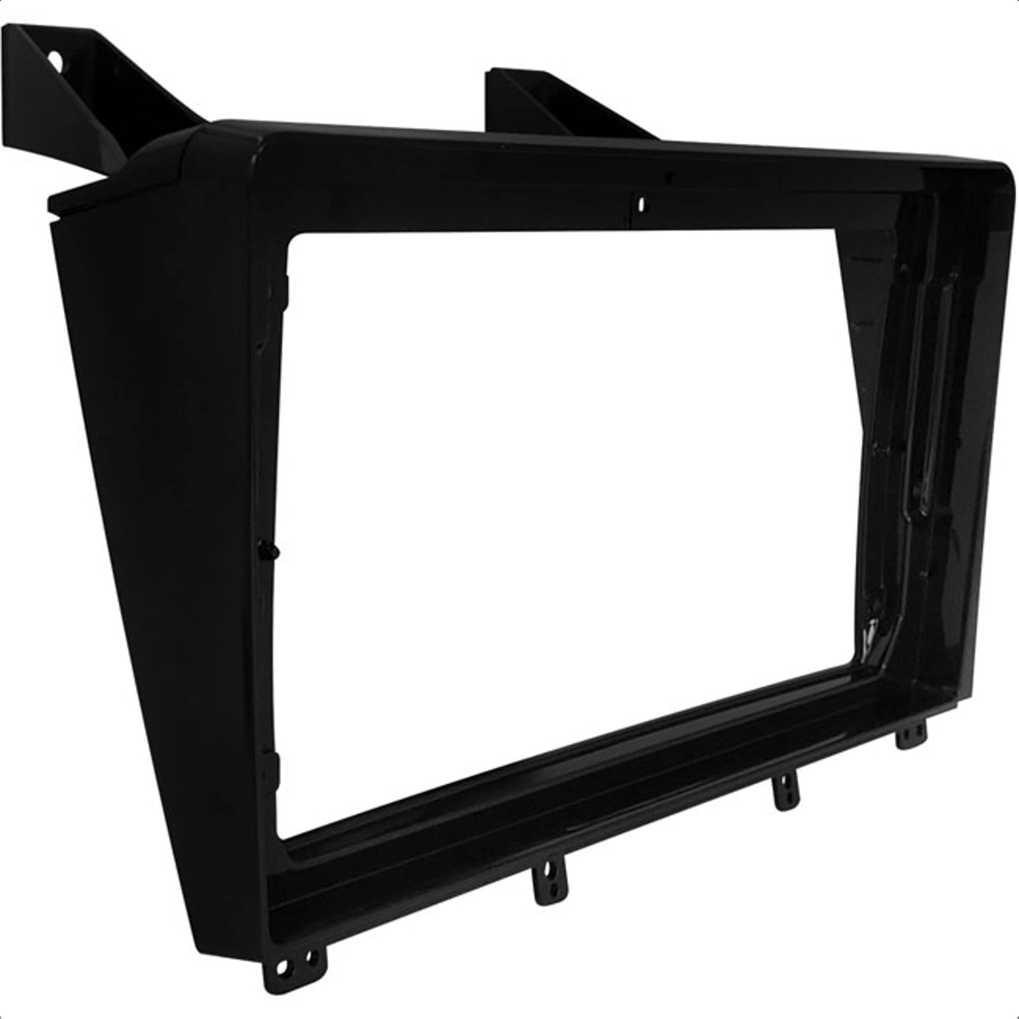 Moldura 9 Polegadas Black Piano 3008 2013 / 2014 / 2015 Padrão Chinês Expex - EPX9PG008