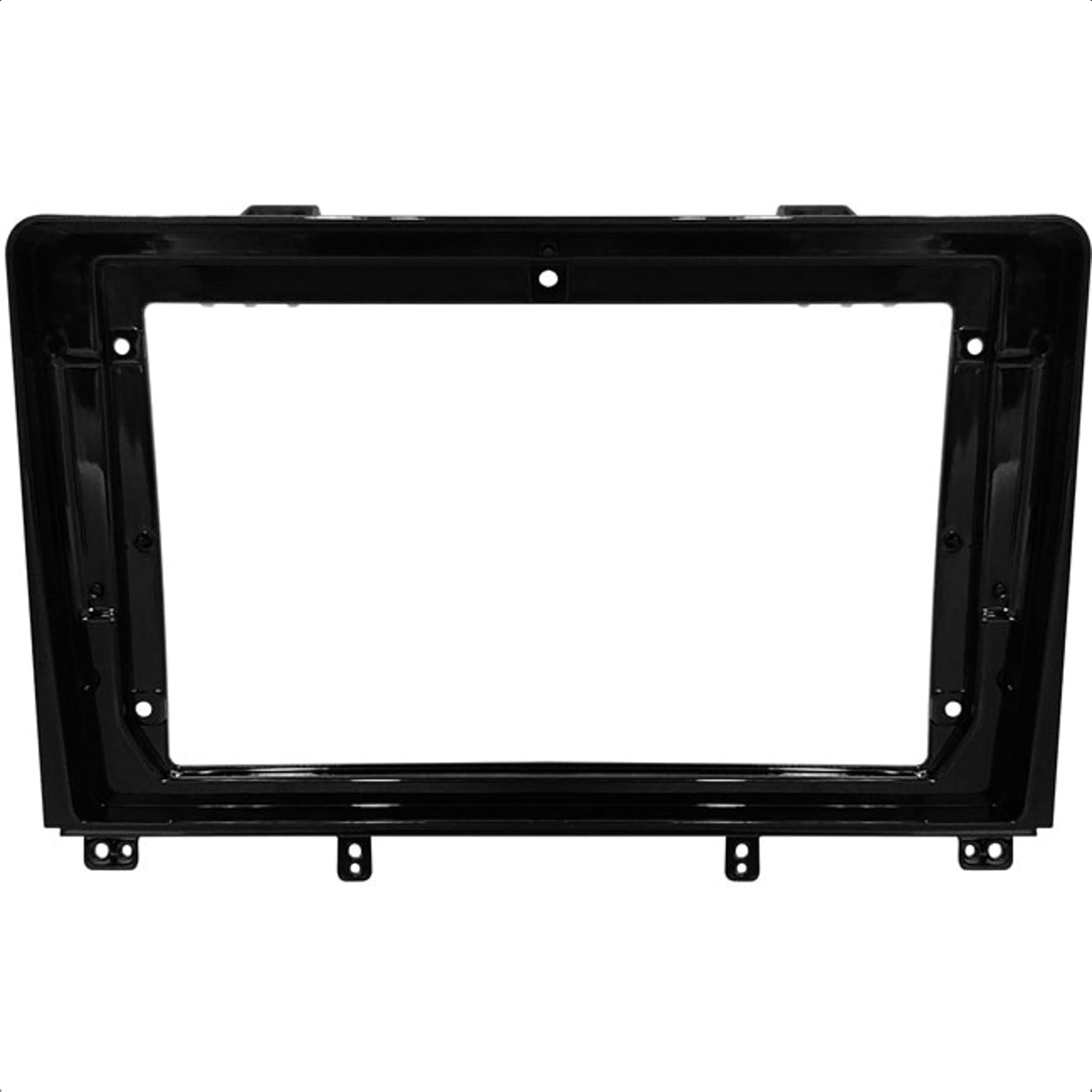 Moldura 9 Polegadas Black Piano 3008 2013 / 2014 / 2015 Padrão Chinês Expex - EPX9PG008