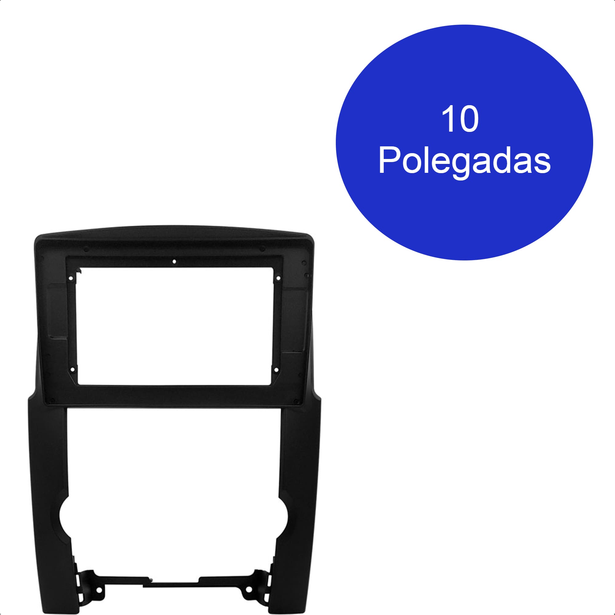 Moldura 10 Polegadas Preto Fosco Sorento 2009/ 2010/ 2011/ 2012 Padrão Chinês Expex - EPX10KI009