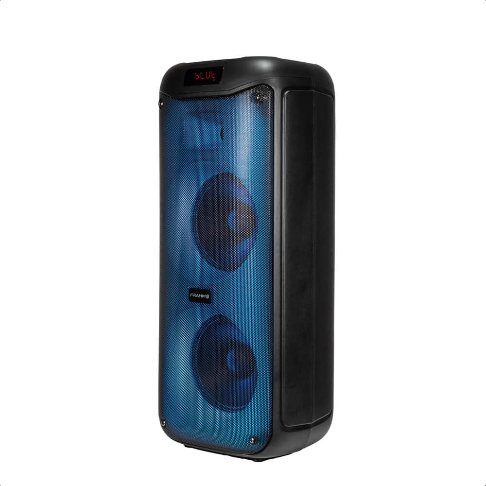 Caixa De Som Ambiente Lumi Tower Led 600W RMS 6,5 Pol Alto-Falante P10 Instrumentos Frahm - LT 600