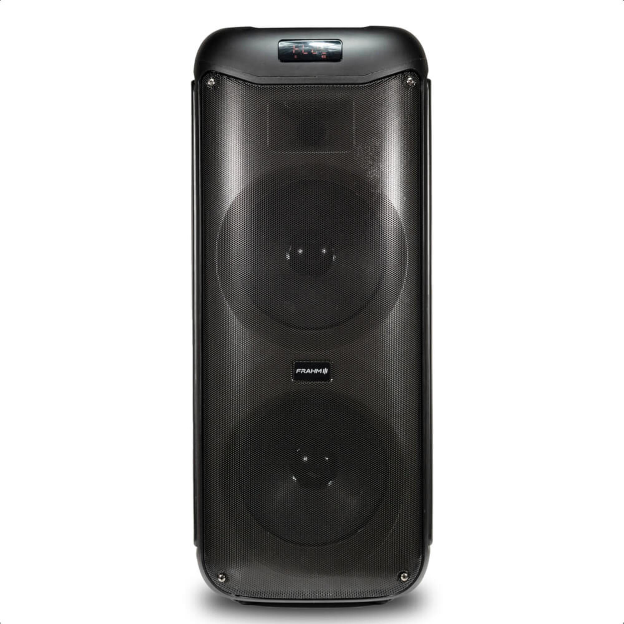 Caixa De Som Multiuso Lumi Tower 900W Alto-Falantes 8 Pol Bluetooth USB P10 Frahm - LT 900ca