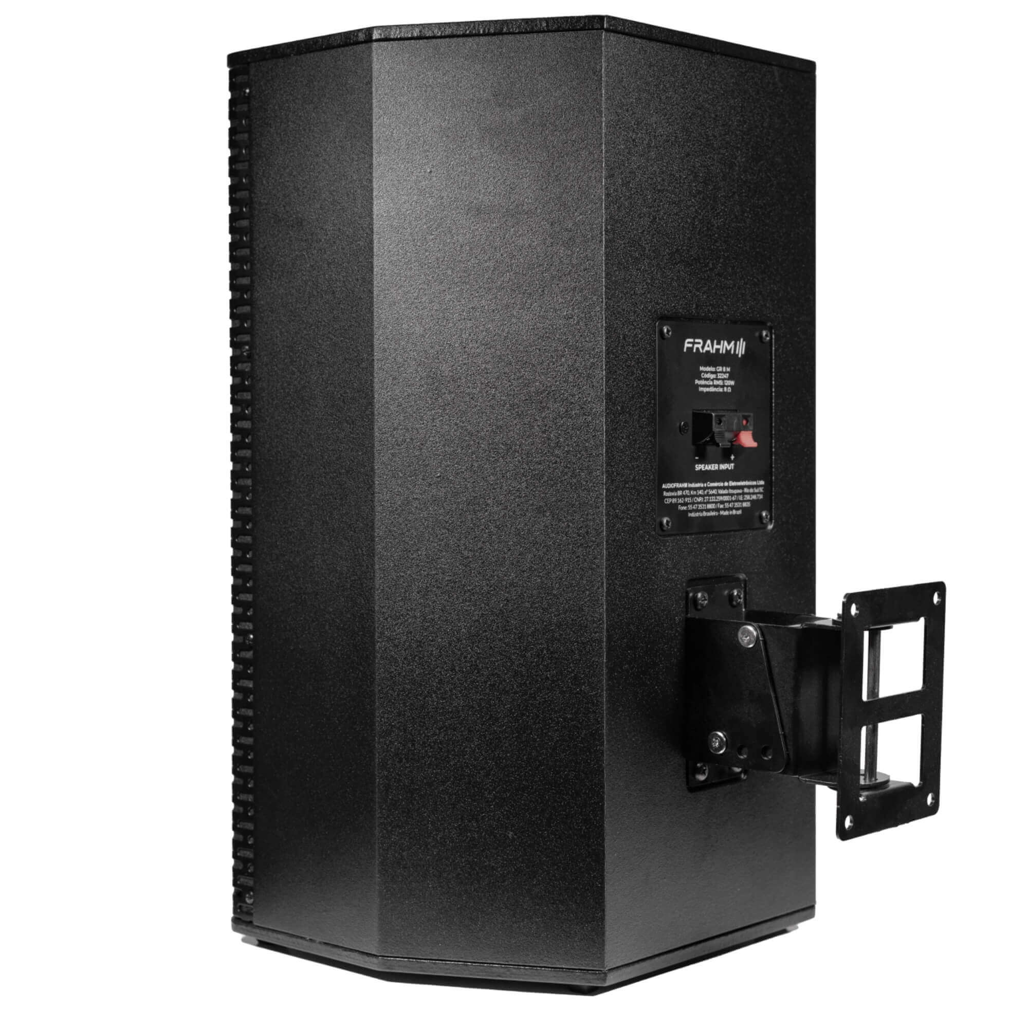 Par de Caixa Acústica Passiva GR 8 M 120W RMS Frahm - 32247