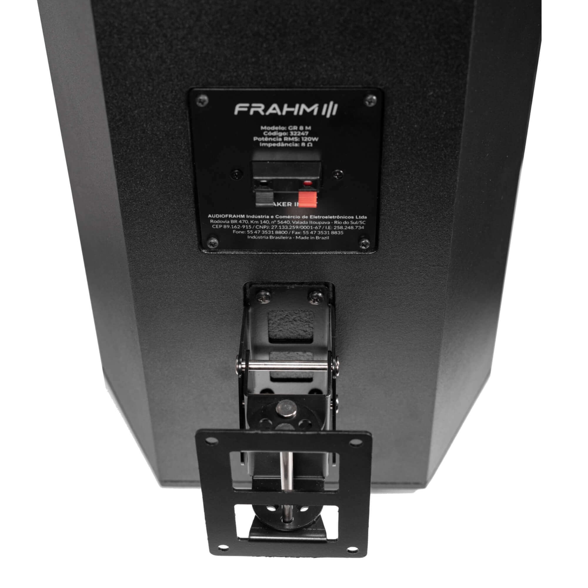 Par de Caixa Acústica Passiva GR 8 M 120W RMS Frahm - 32247