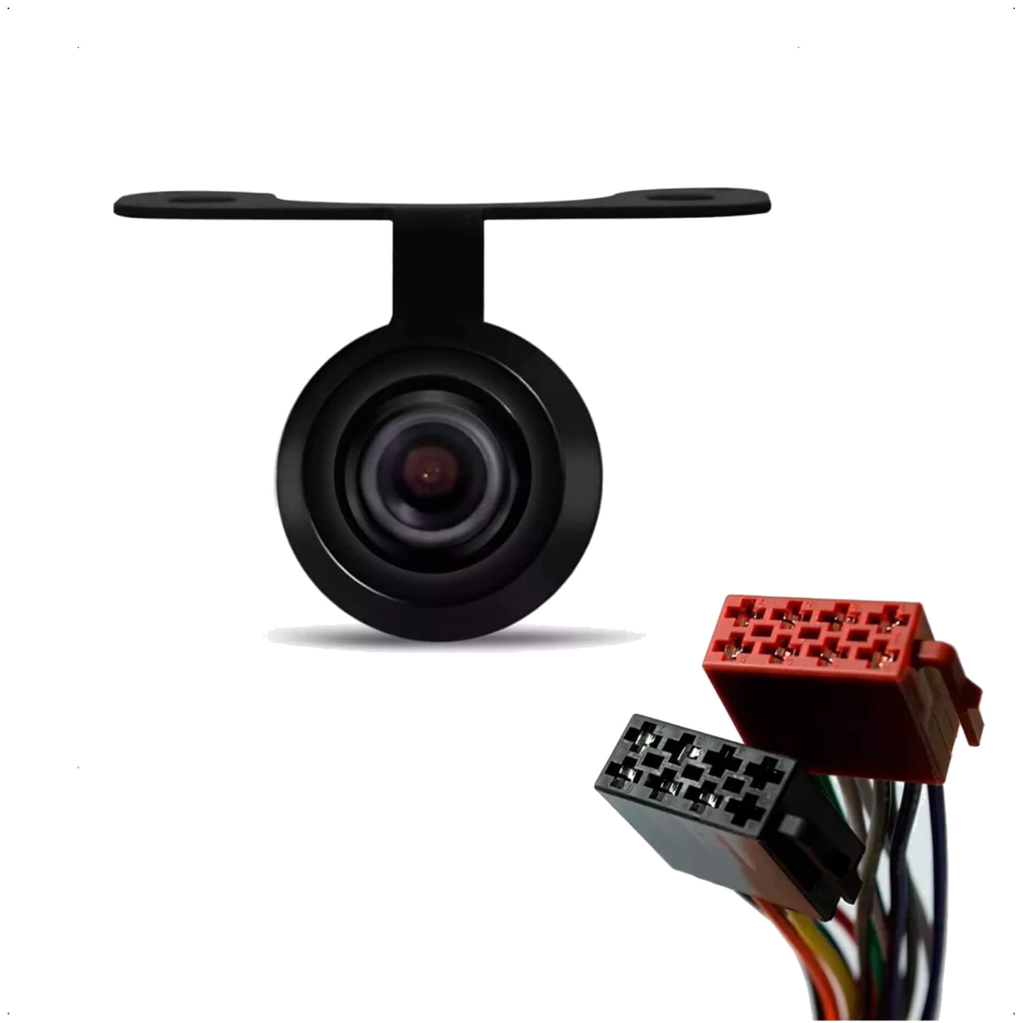 COMP Kit Camera de Ré Borboleta 12V 420 Linhas + Chicote Pioneer 16 vias fêmea EXC 022