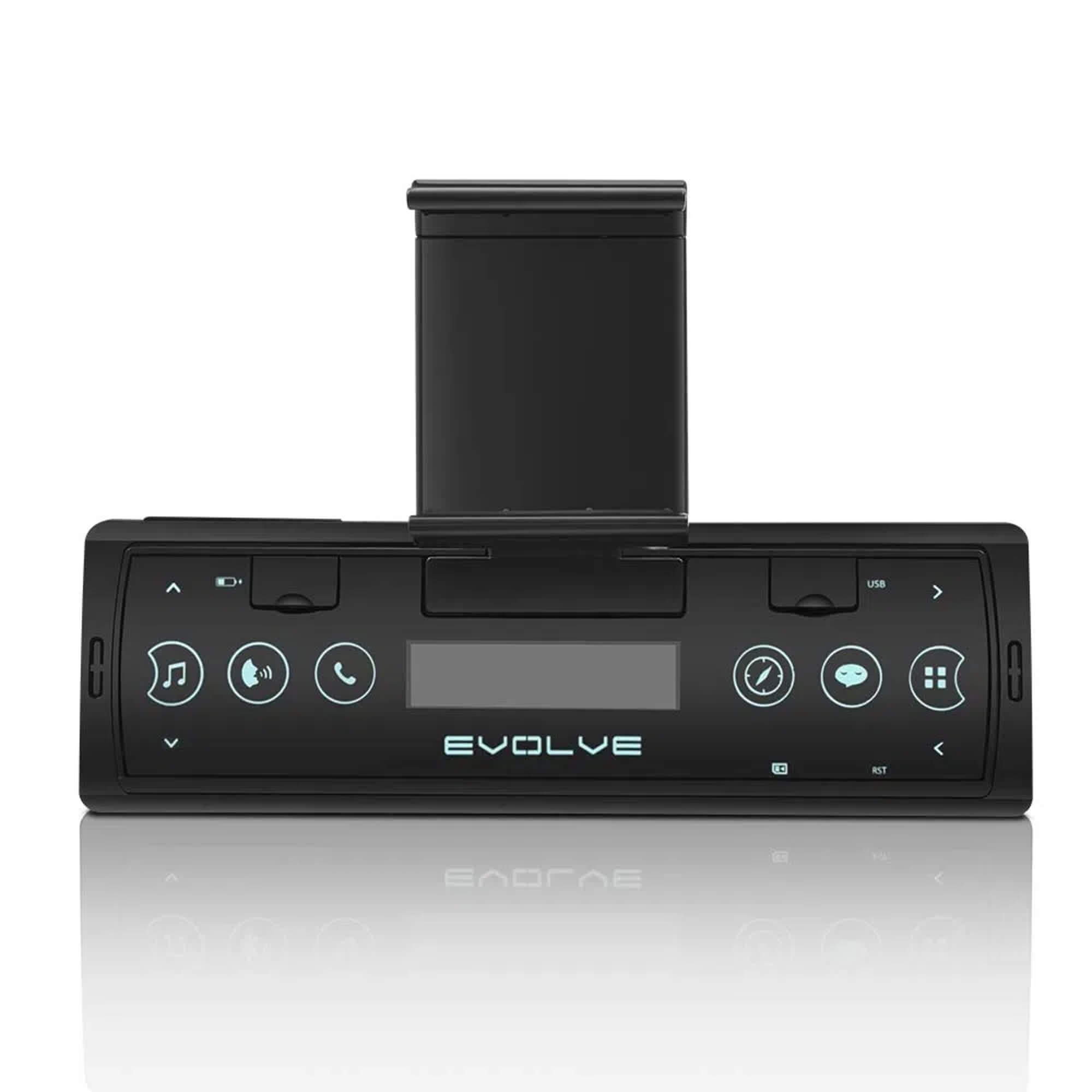 Som Automotivo Evolve Connect Bluetooth 4X35W Suporte p/ Smartphone Rádio FM Entrada USB P3353