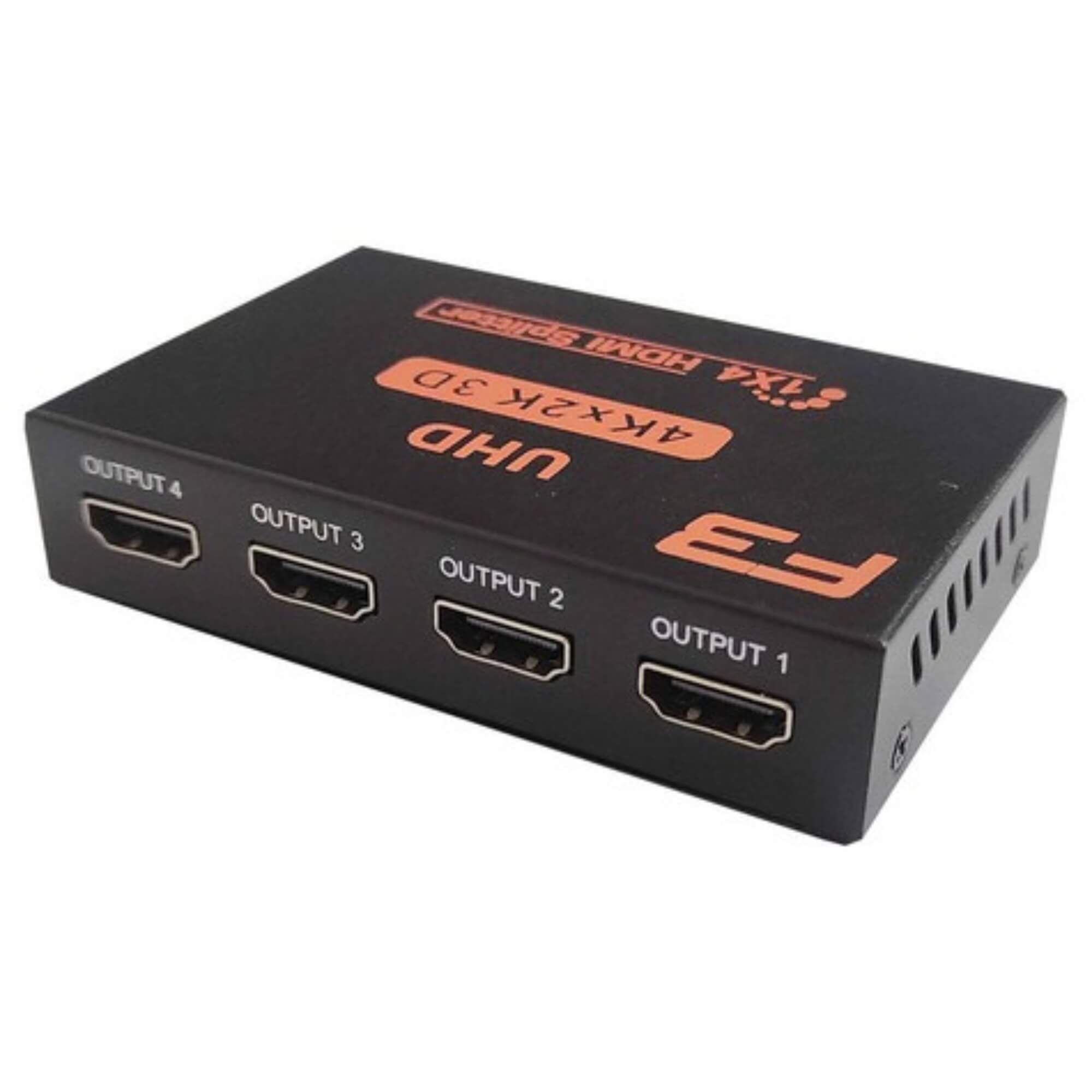 Splitter HDMI 4 Portas 4K UHD com Fonte de Alimentação JC-SPHMI F3 - 473