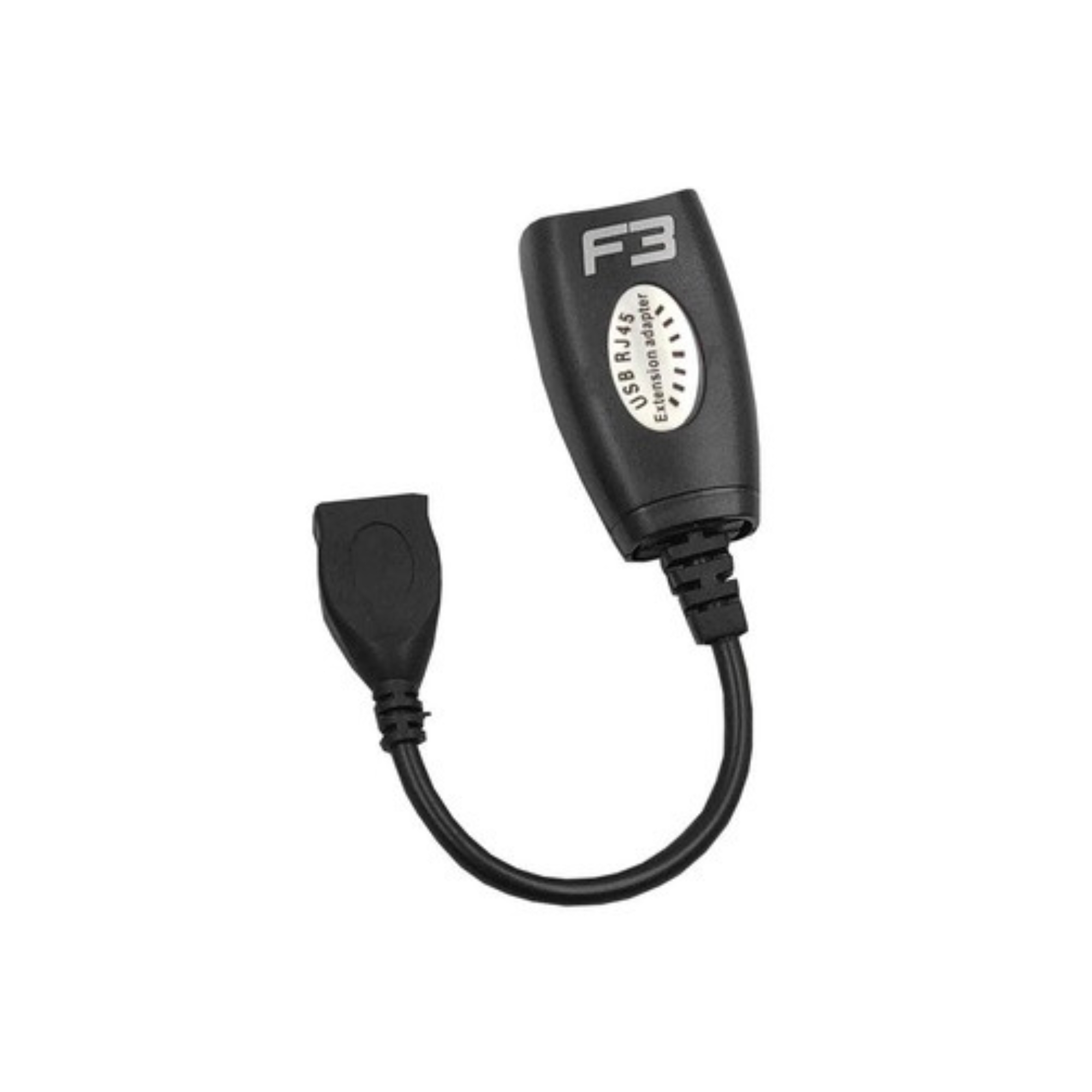 Cabo extensor USB via cabo de rede até 45 metros, impressoras, webcams, teclados, mouses F3 - 814