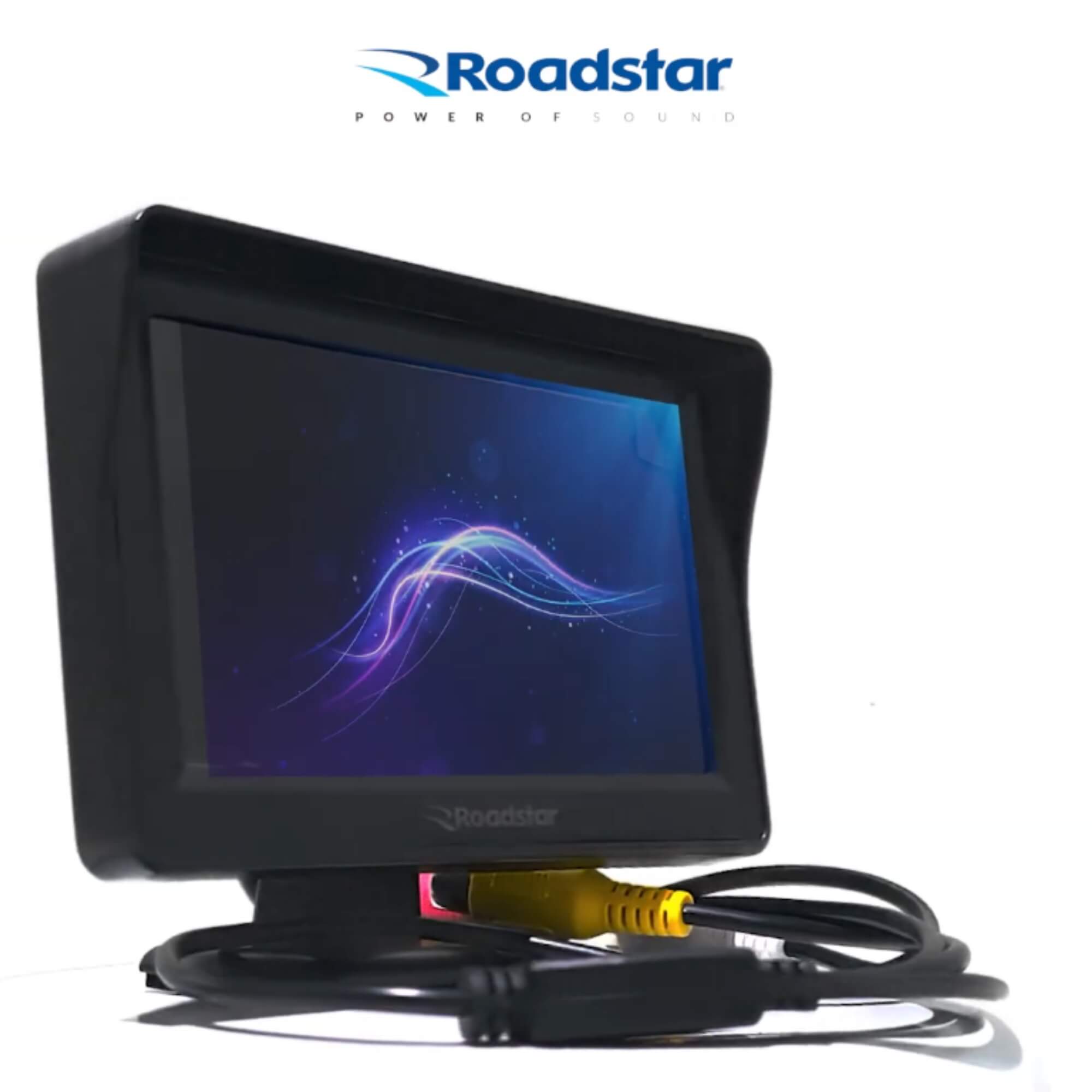 Monitor Veicular TFT para Caminhão, Ônibus, Vans, Micro-ônibus 4.3 Polegadas 24V - RS-424BR PLUS