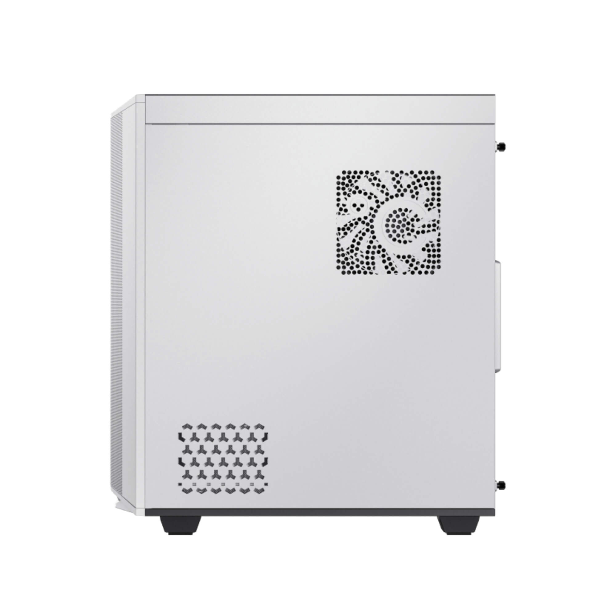 Gabinete Gamer Precision Branco Mid-Tower, Lateral Vidro, LED RGB, E-ATX, 5 Fans Gamemax-8808WT