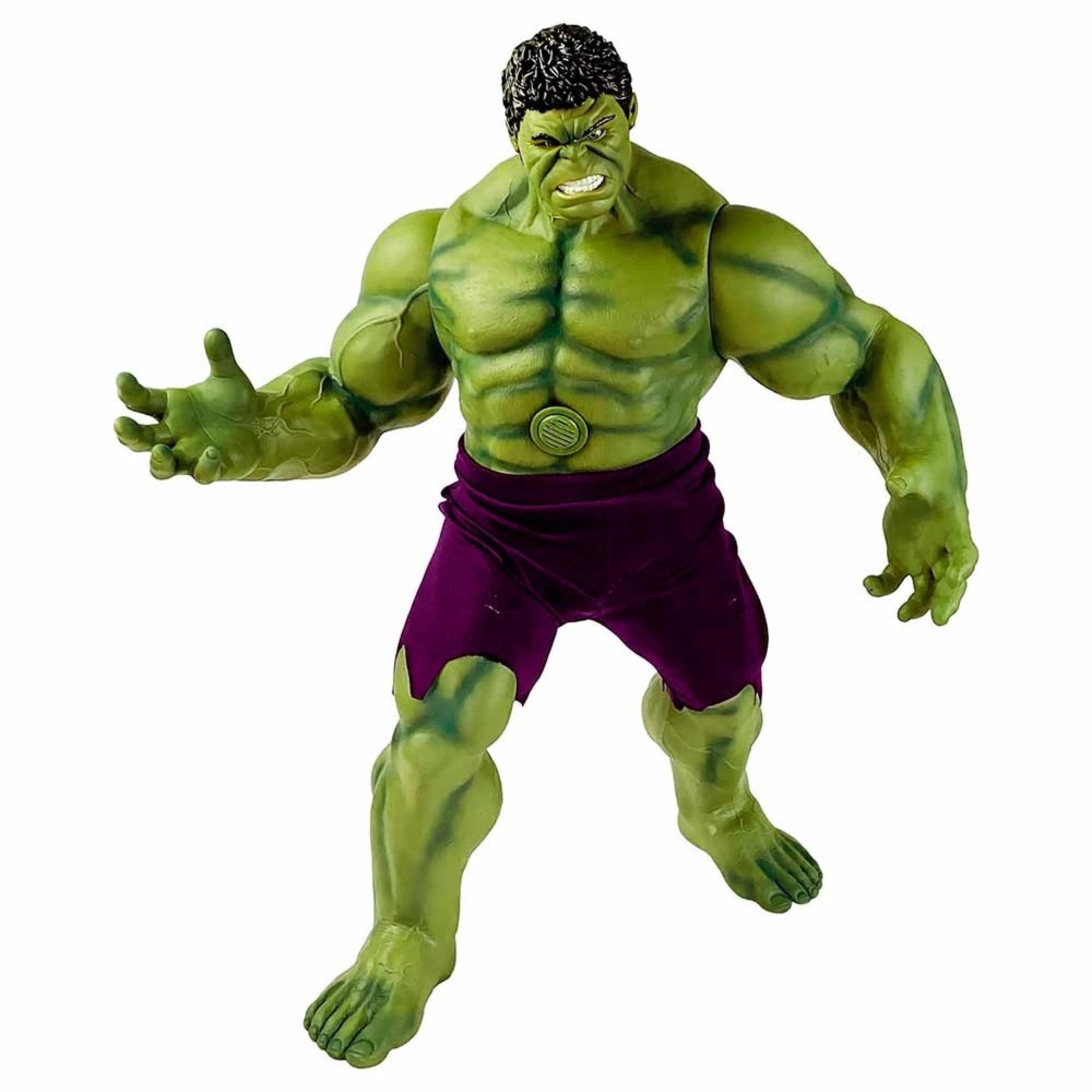 Boneco do Incrível Hulk Marvel 10 Sons Super Herói Vingadores Action Figure Mimo Toys - 0581