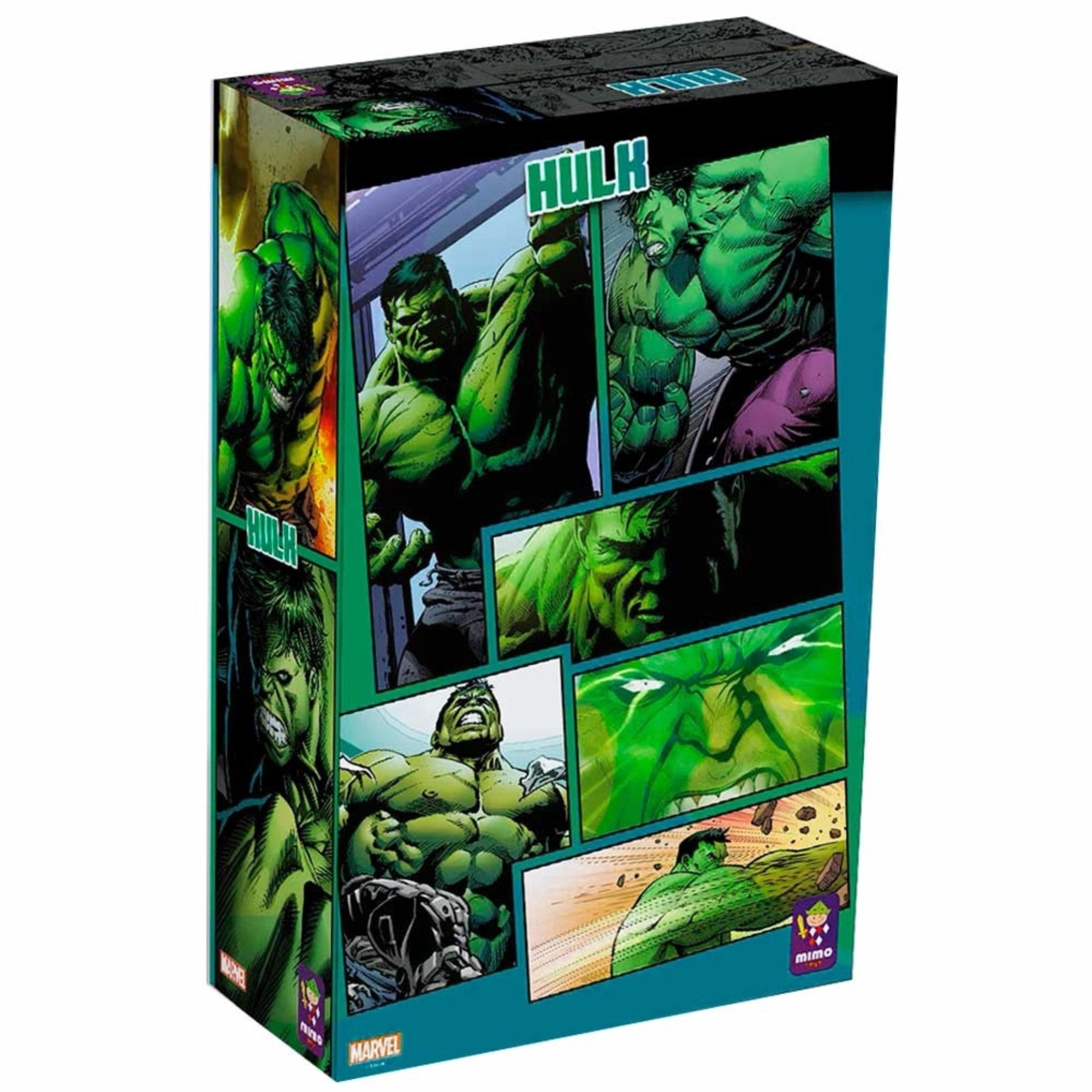 Boneco do Incrível Hulk Marvel 10 Sons Super Herói Vingadores Action Figure Mimo Toys - 0581