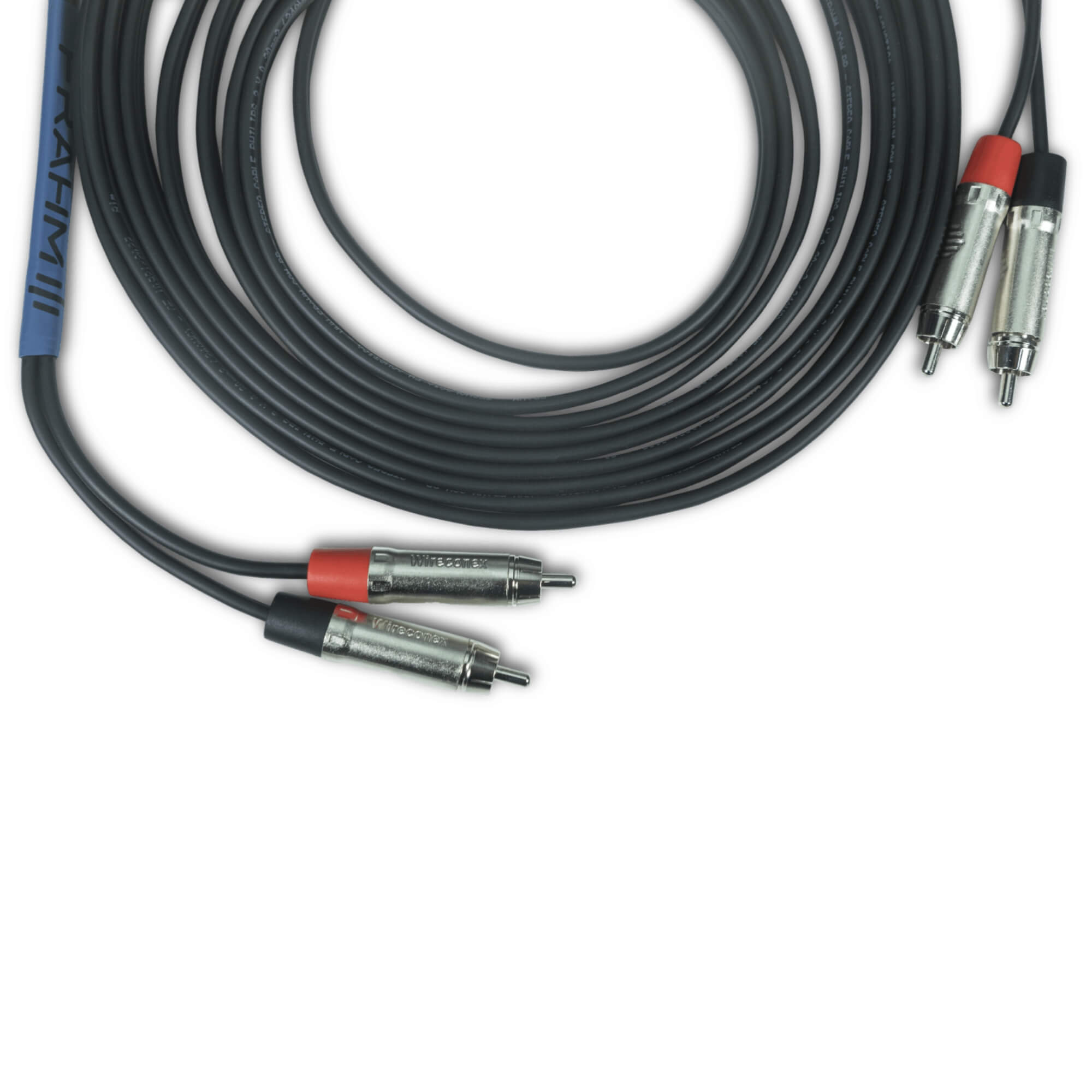 Cabo RCA 5 Metros Blindado para Subwoofer Alta Qualidade Isenção de Ruído Frahm - 32286