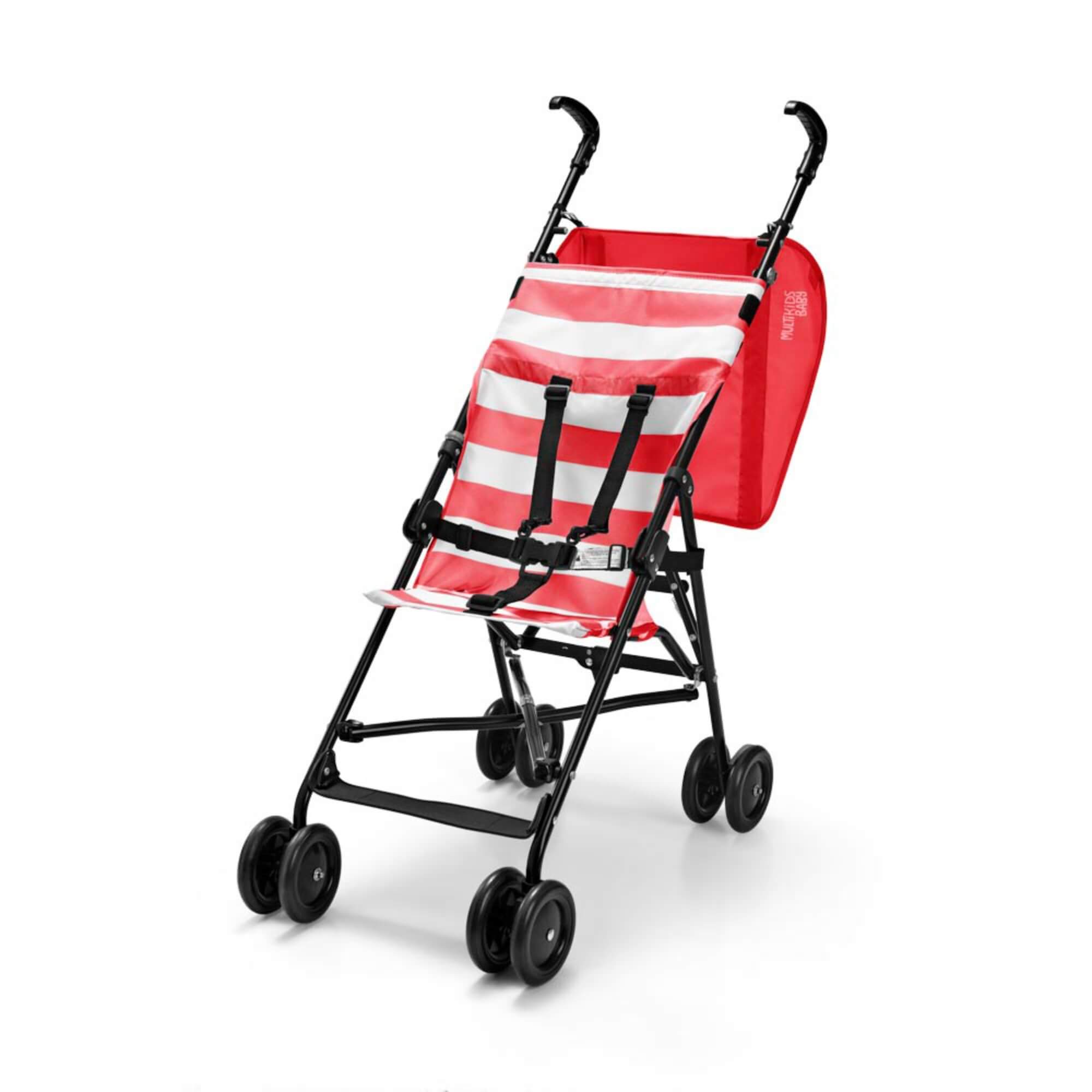 Carrinho Guarda-Chuva Navy 6 meses até 15kgs Vermelho Multikids Baby - BB346