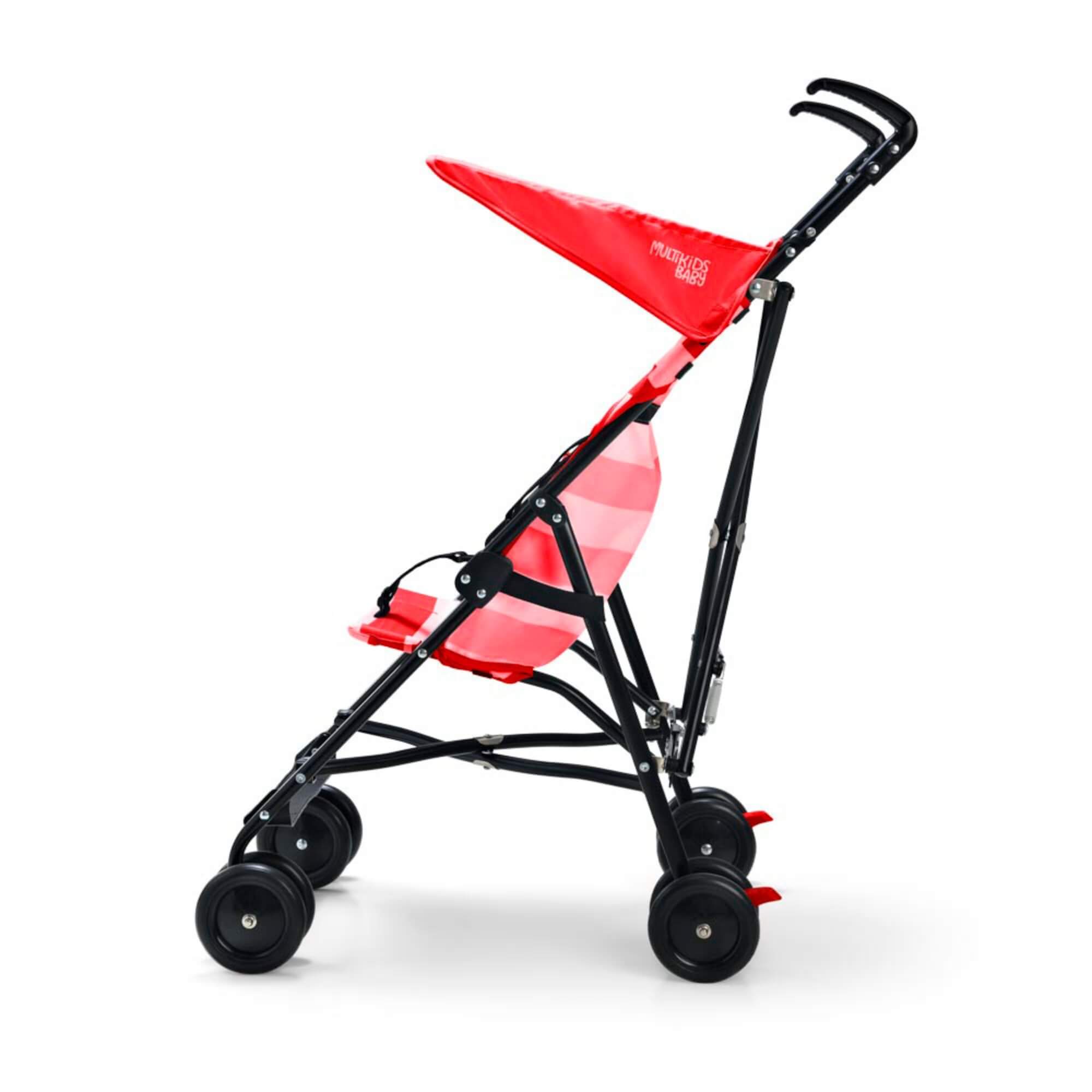 Carrinho Guarda-Chuva Navy 6 meses até 15kgs Vermelho Multikids Baby - BB346