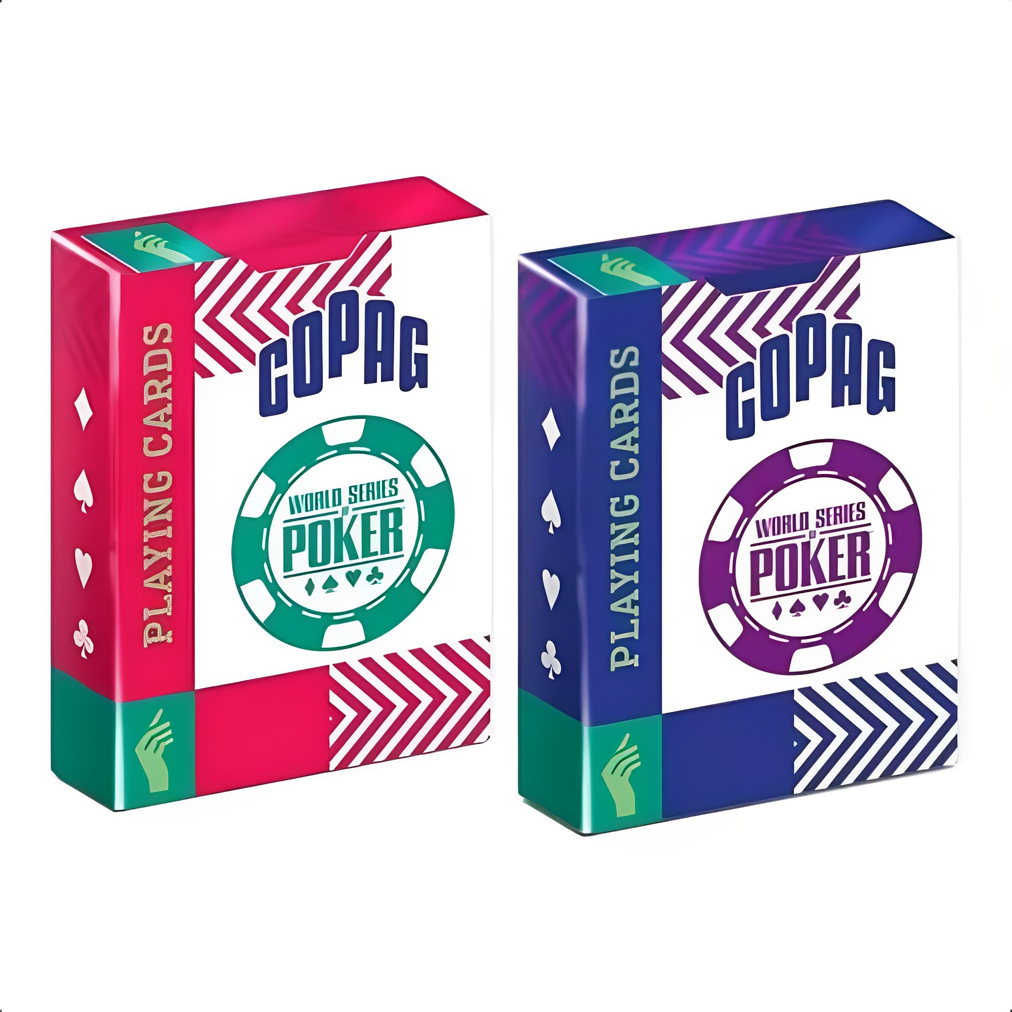 Baralho Cartas p/ Jogar World Series Of Poker - Poker Size Ng Sortido e Unitário Copag 55 CARTAS - 31604