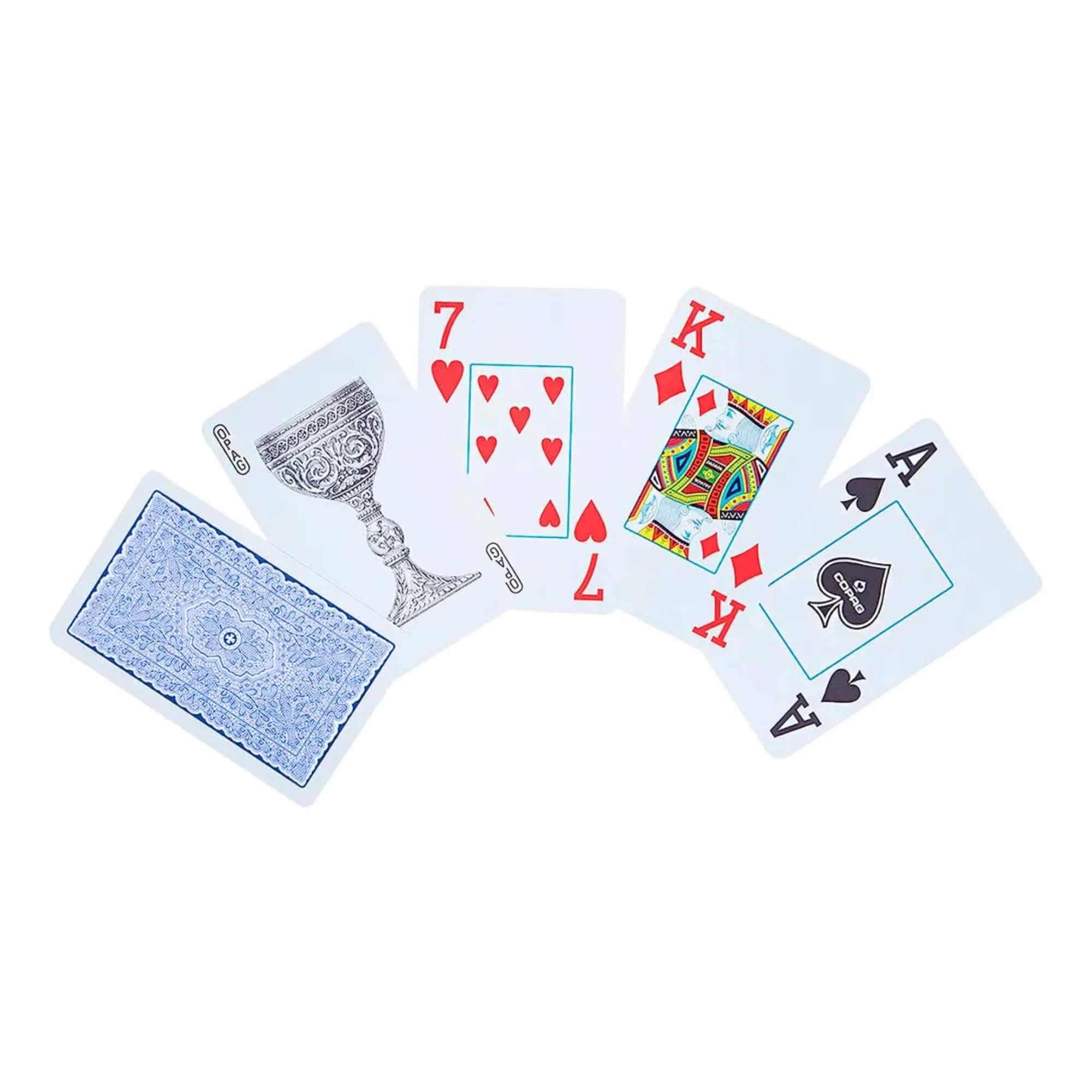 Kit 2 Baralhos 139 Tradicional 108 Cartas Naipe Convencional - Copag 93048