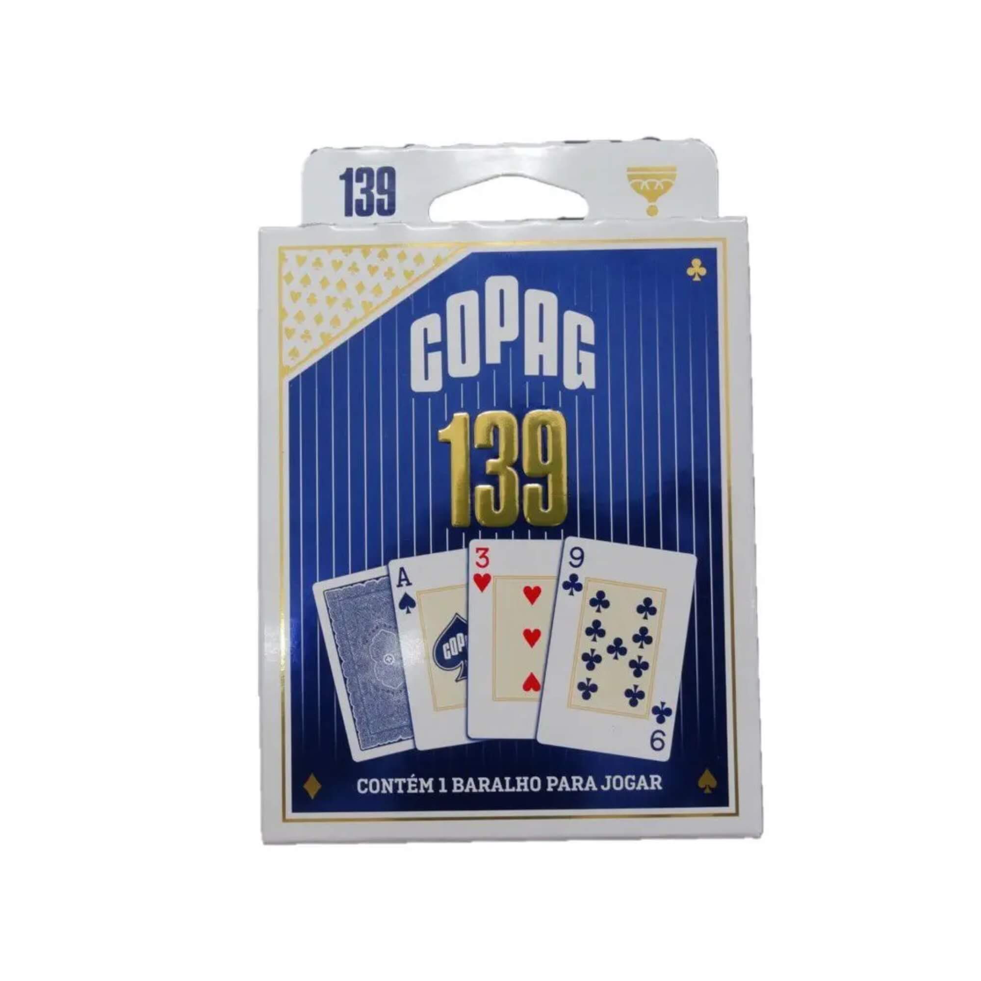 Kit 2 Baralhos 139 Tradicional 108 Cartas Naipe Convencional - Copag 93048