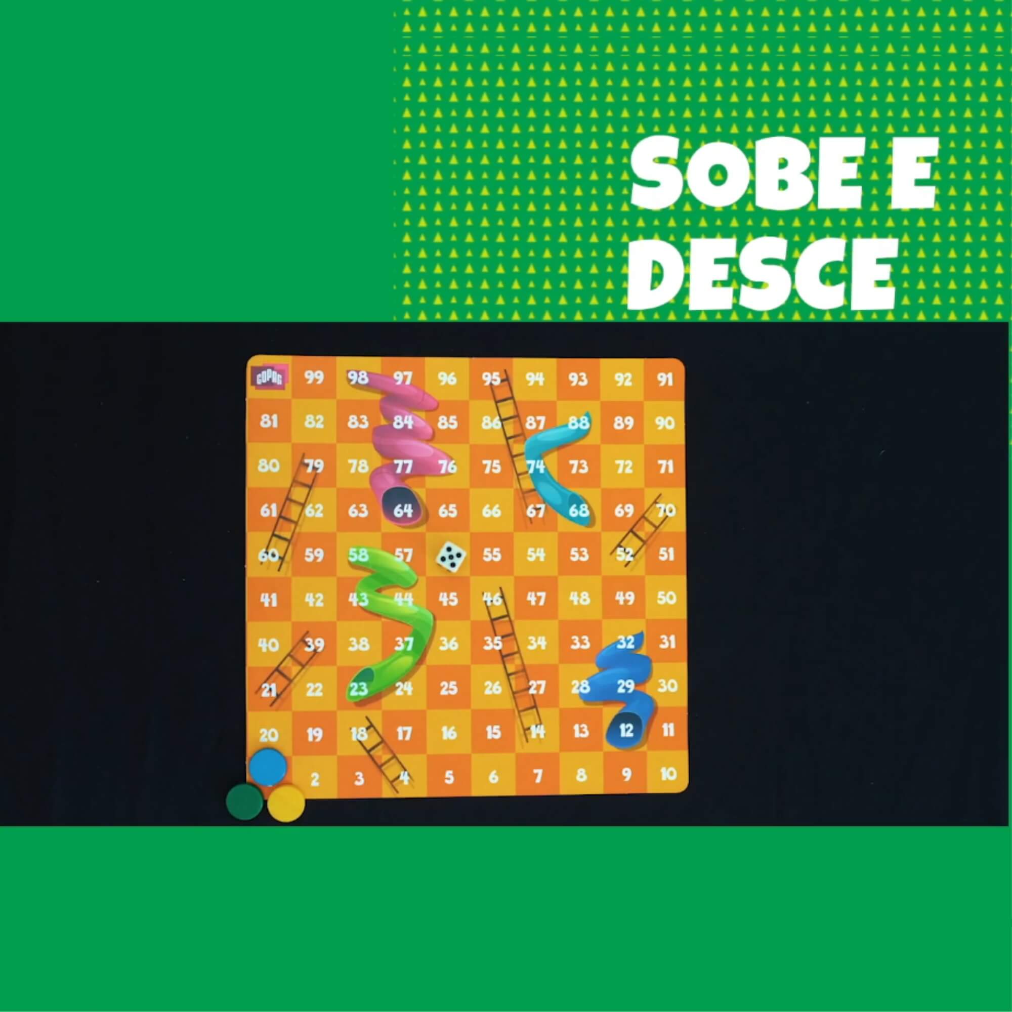 Brinquedo Box 7 Jogos Baralho, Dama, Ludo, Dominó, Trilha, Sobe e Desce, Jogo do Burro Copag - 90942
