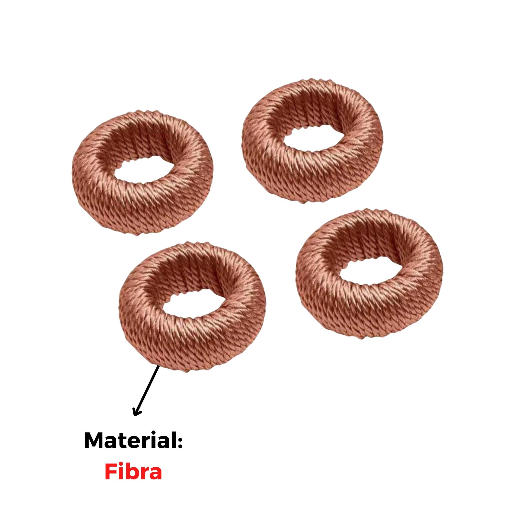 Kit Conjunto 4 Argolas para Guardanapo Terracota Brinox - 57753/104