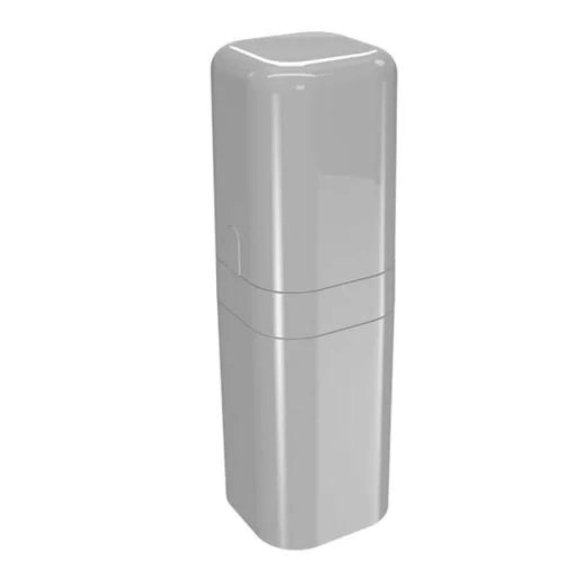 Kit Banheiro 4 pçs Porta escova com tampa dispenser + Saboneteira + Bandeja Coza - 99386/4499