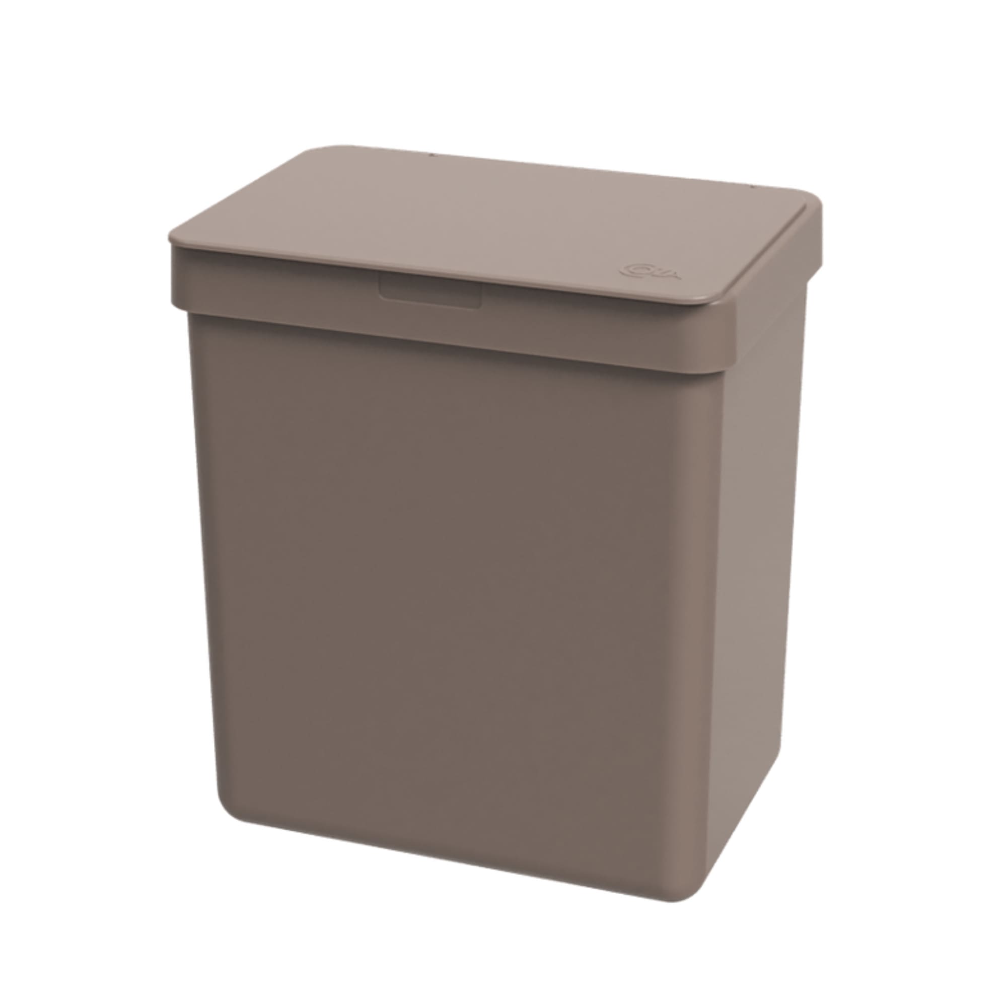Kit Single Cozinha 3 Peças Dispenser Lixeira de Pia Pedal Warm Gray Single Coza Brinox - 99394/4126