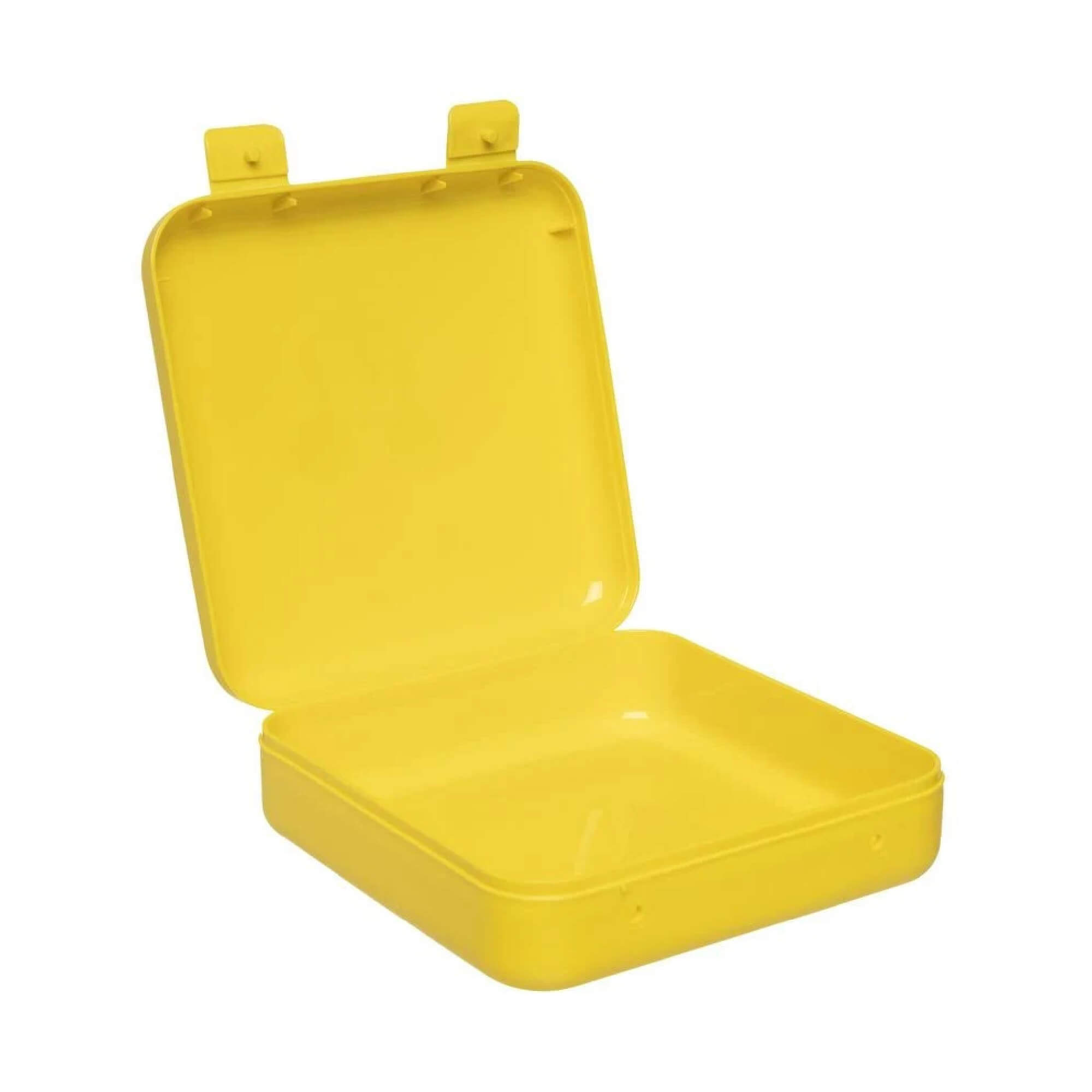 Porta Sanduiche Amarelo Mickey Infantil Lancheira Coza Disney Escola Lanche Brinox 14018/0508