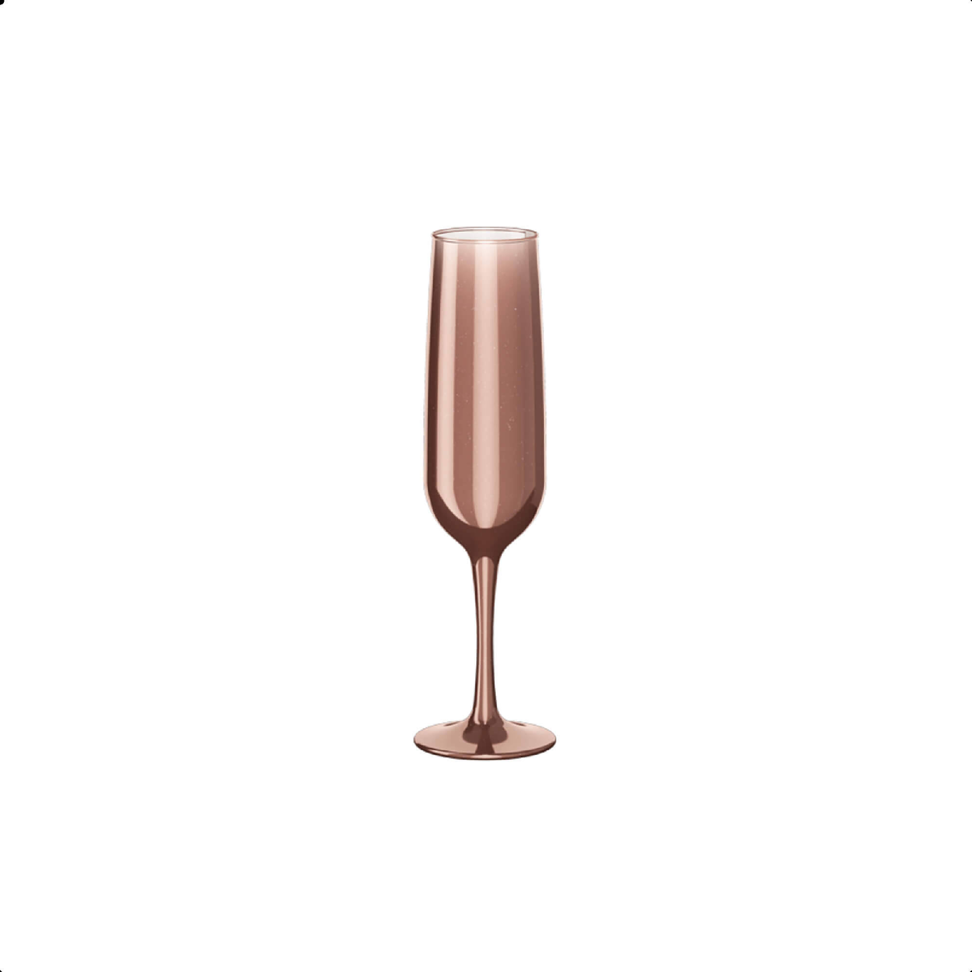 Kit Festa Balde de Gelo 7L com 4 Taças 160ml Celebração Buffet Metalizado Rose Brinox - 99319/1512