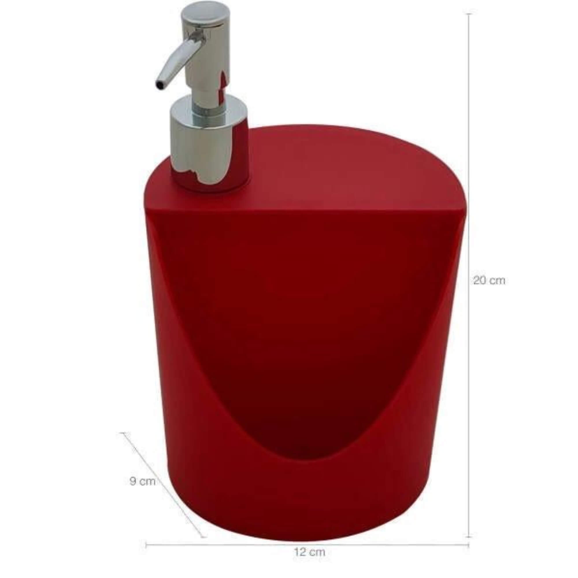 Kit Organizador de Pia Escorredor Dispenser Lixeira 2,5L Porta Talheres Brinox 99256/4465