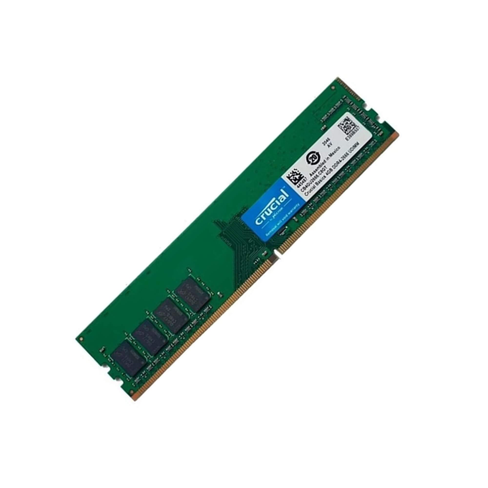 Memória 4GB DDR4 2666Mhz Crucial - CB4GU2666
